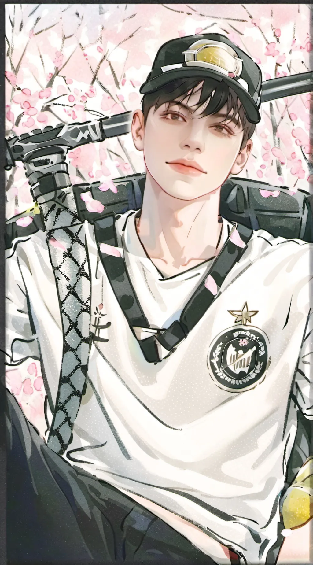 ai character: Colby brock background