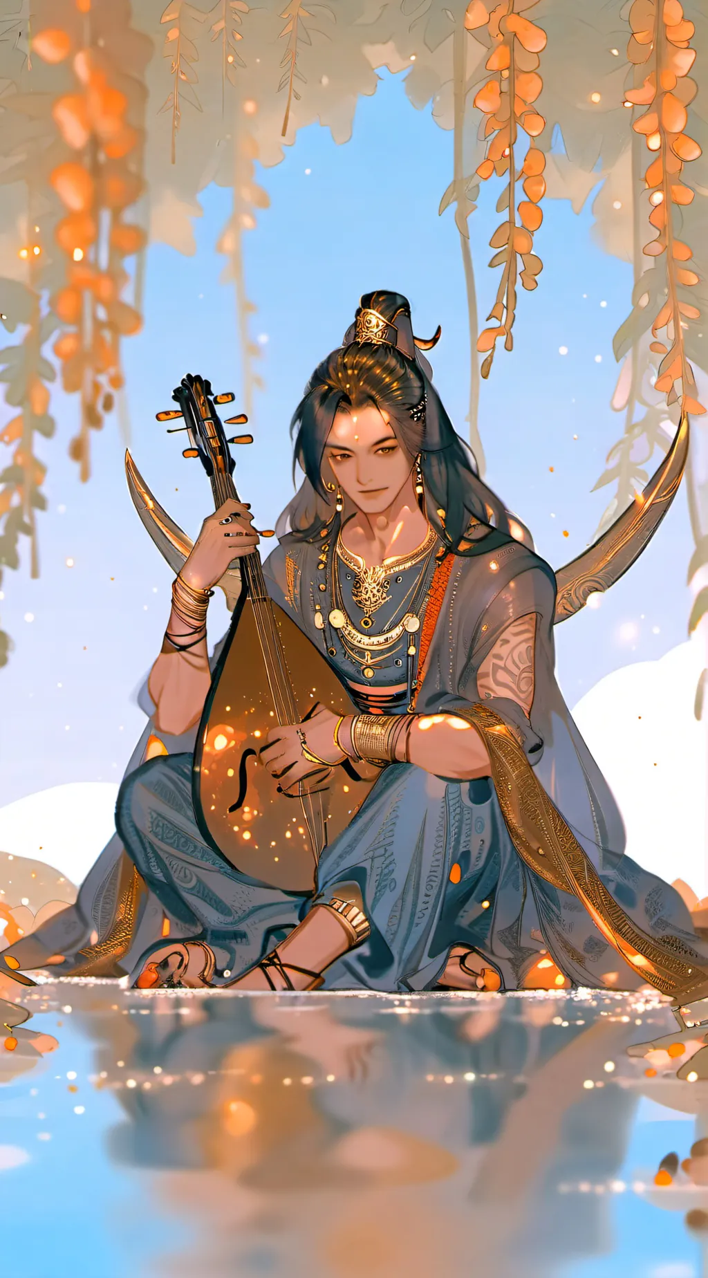 ai character: Kaji background