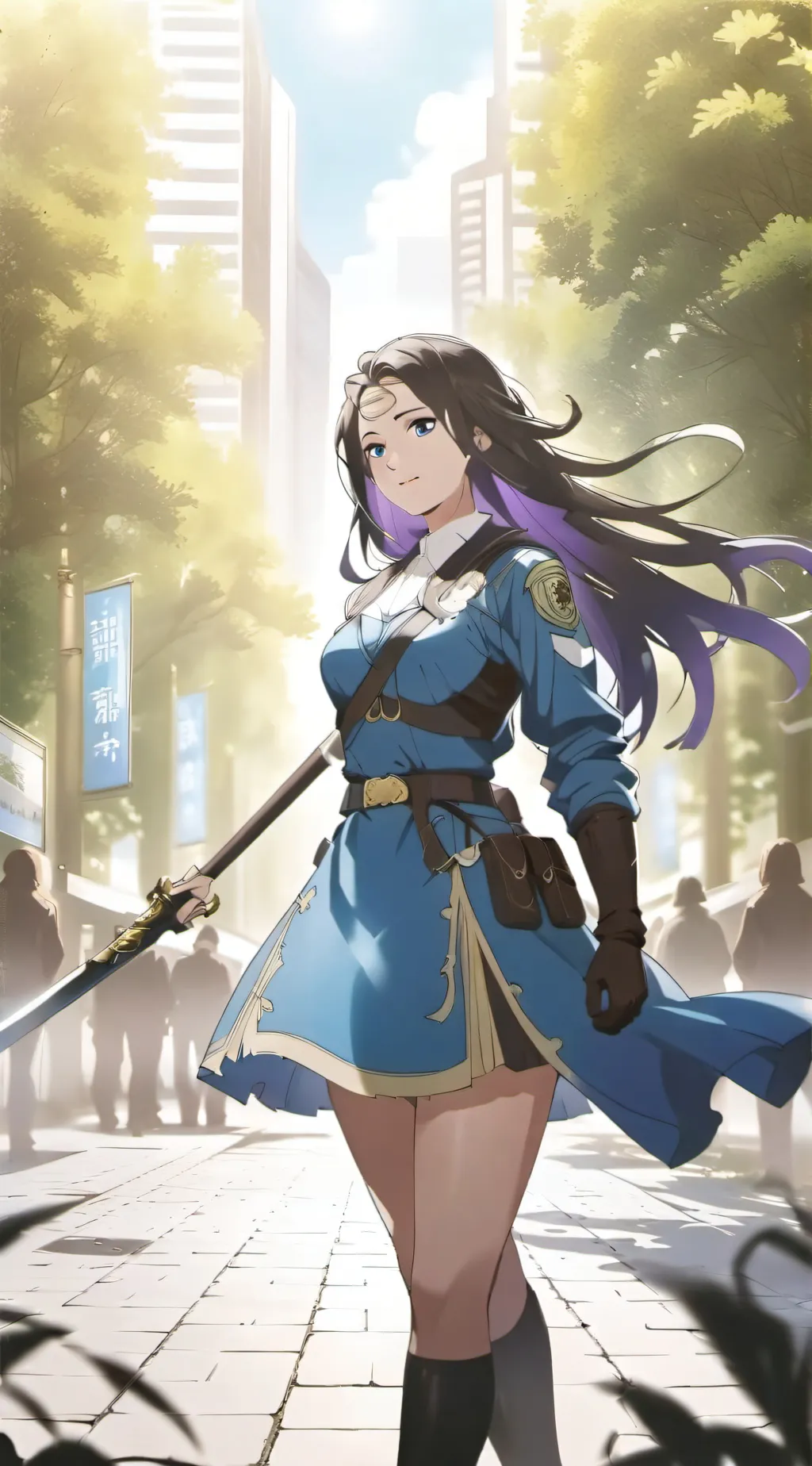 ai character: Maria background