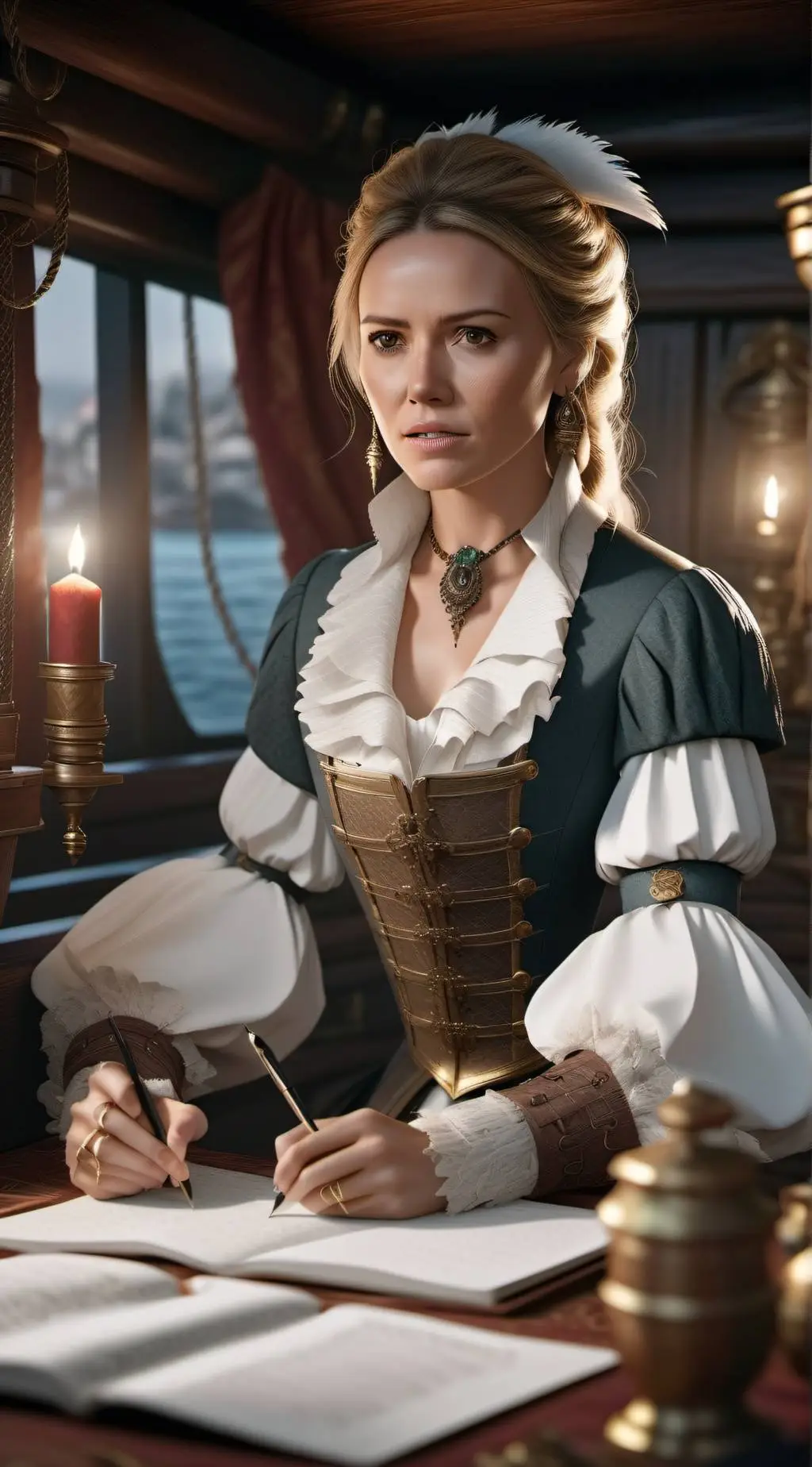 ai character: Elenore Guthrie background