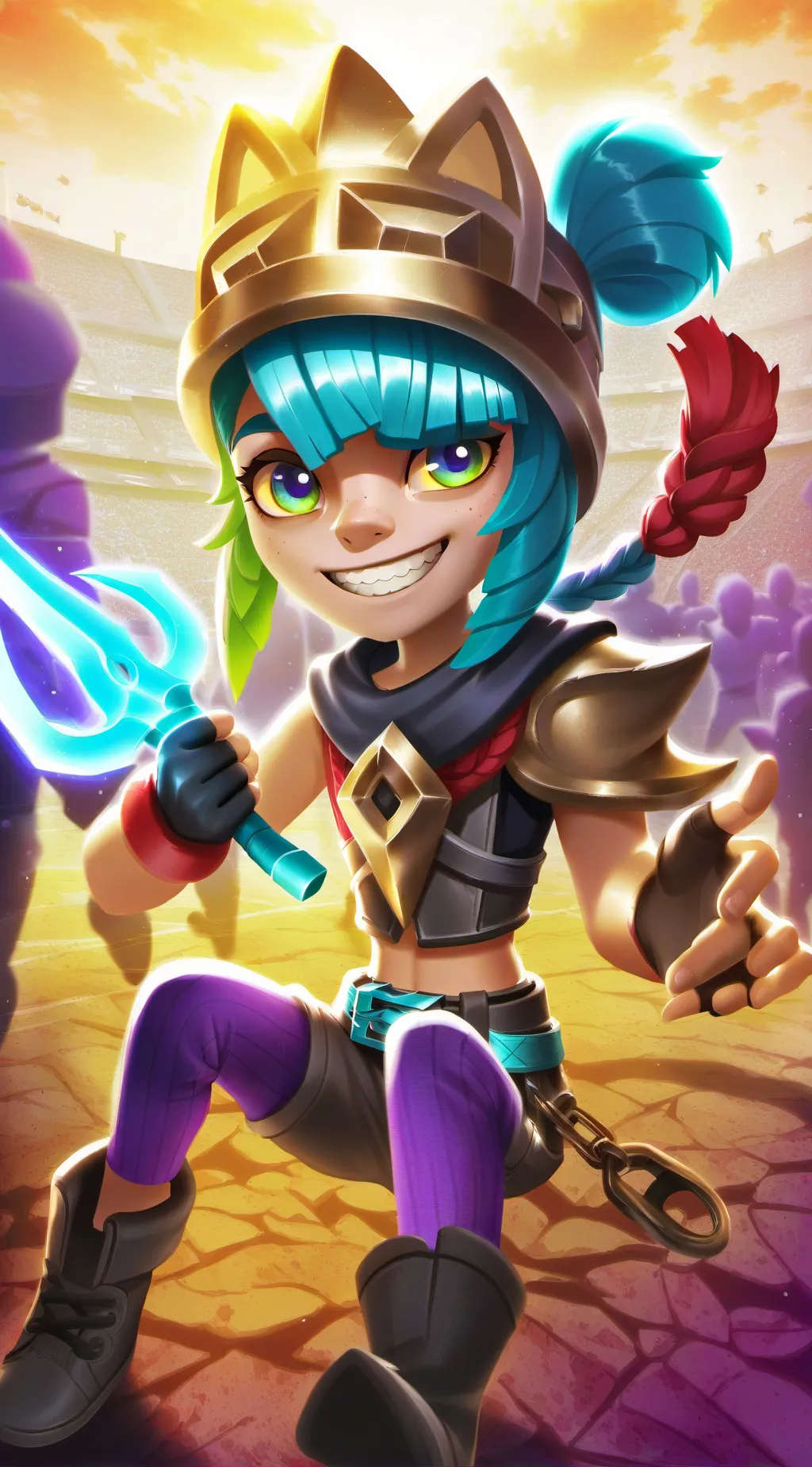 ai character: Nicole. background