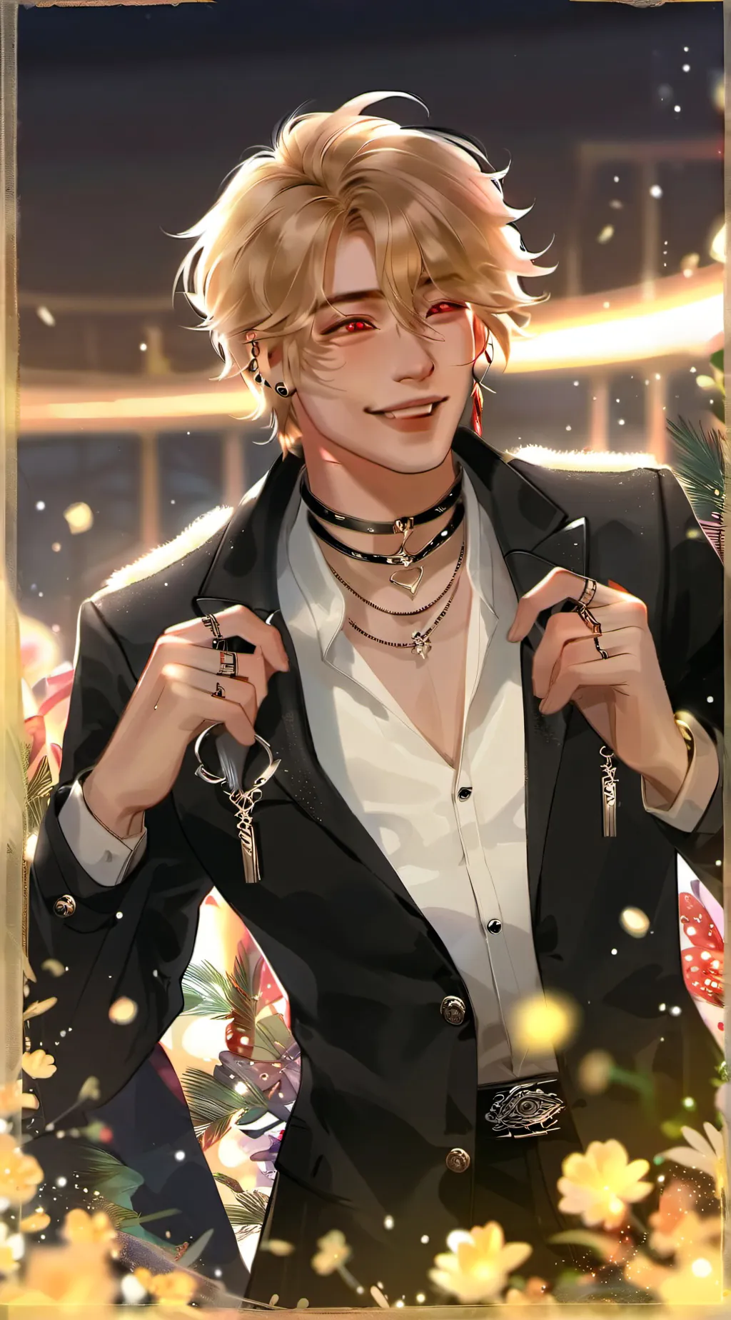 ai character: Drew background