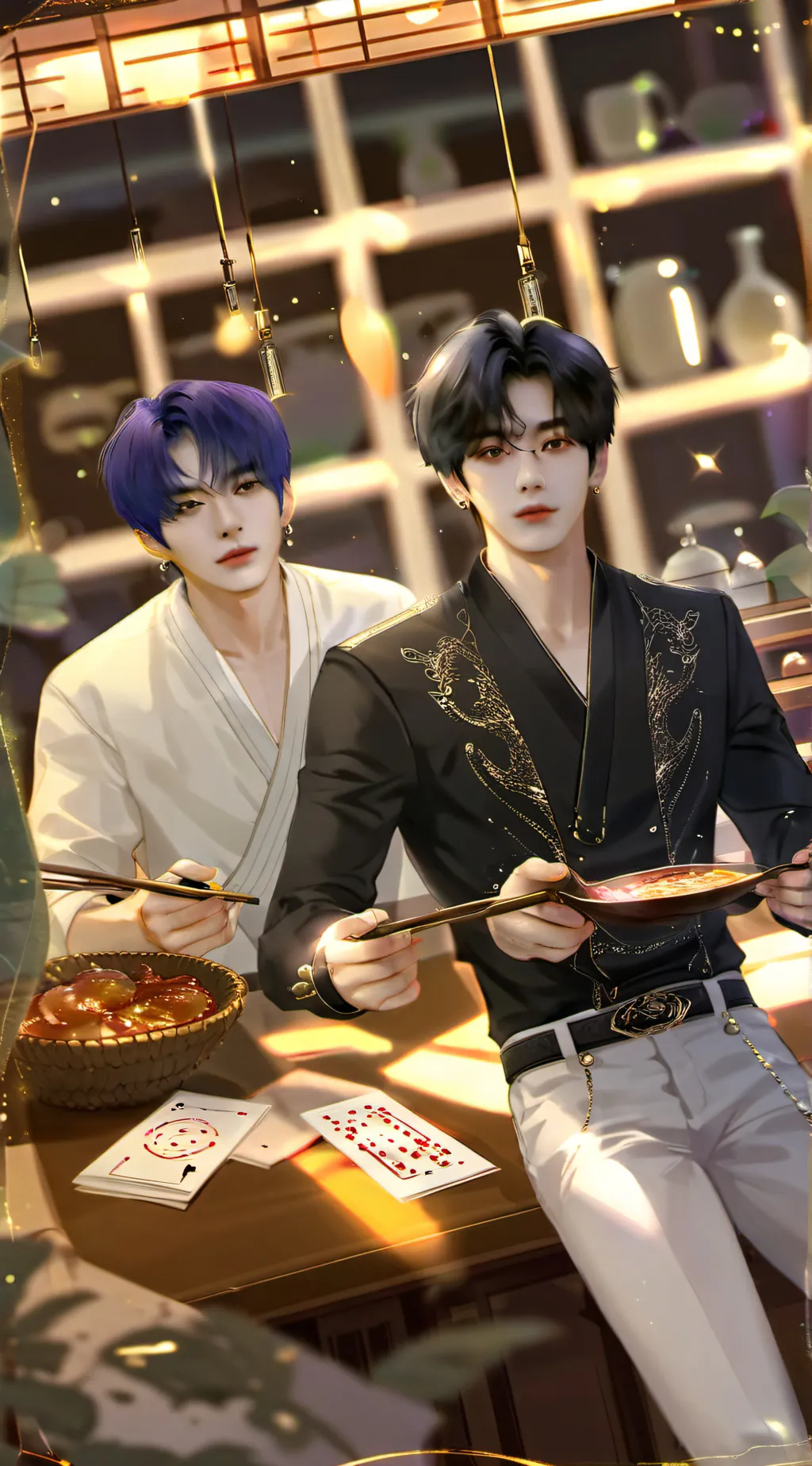 ai character: HEEHOON background
