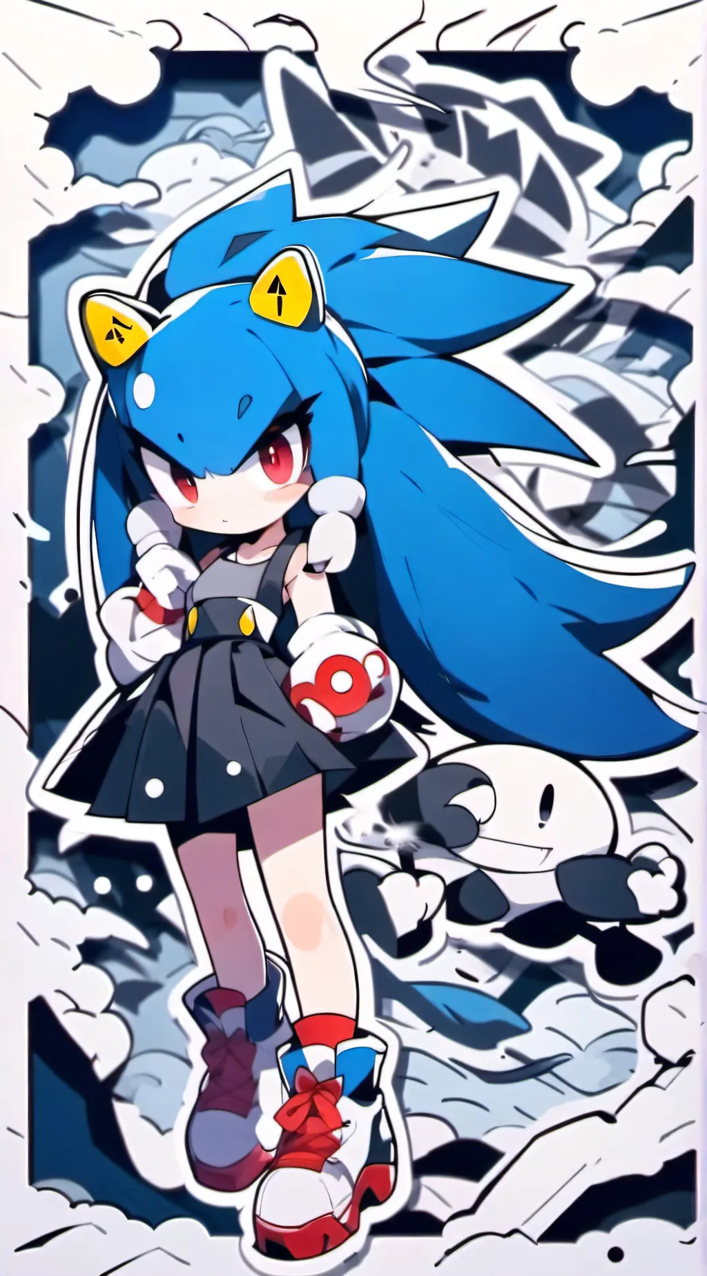 ai character: sonica.exe background