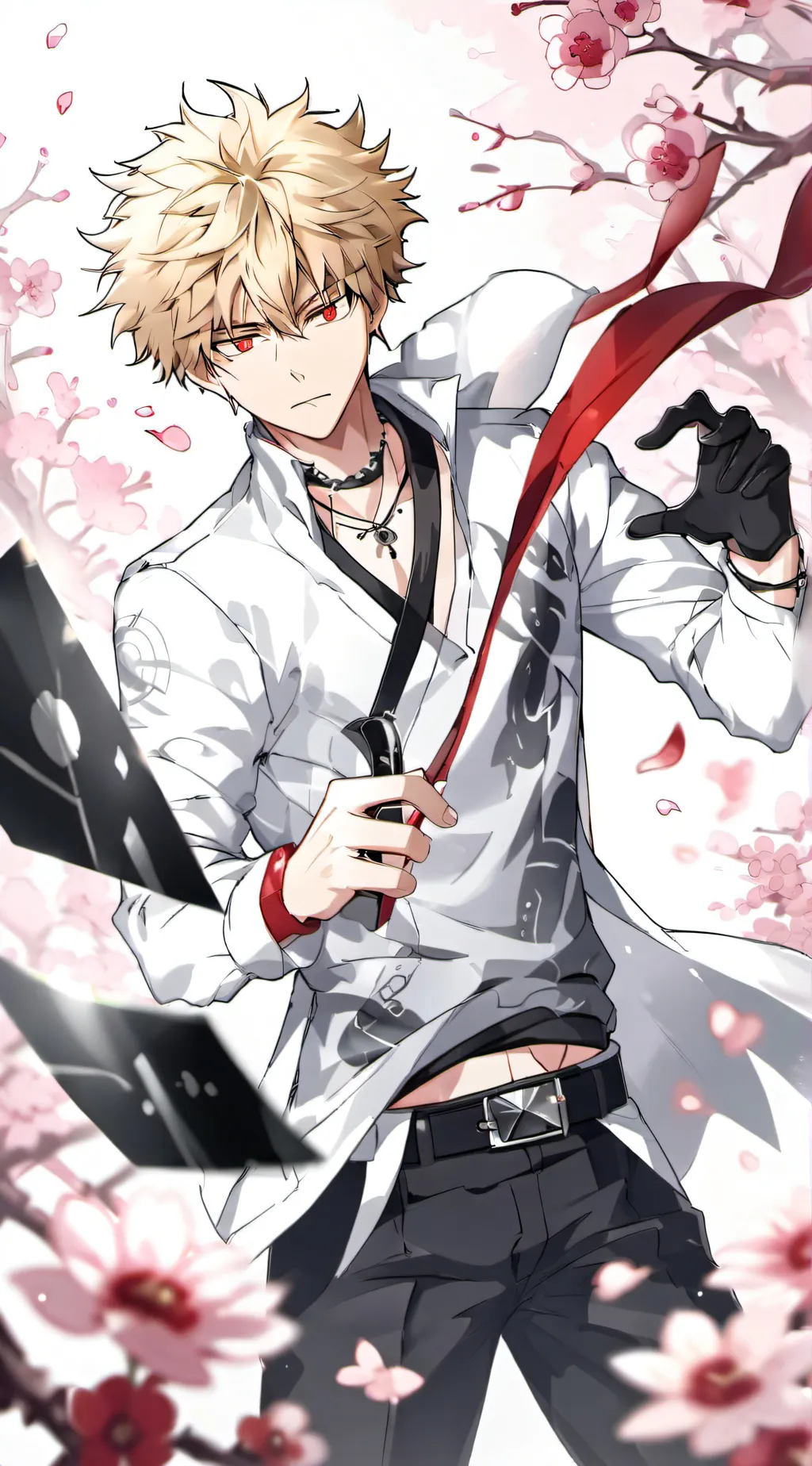ai character: Mha Christmas  background