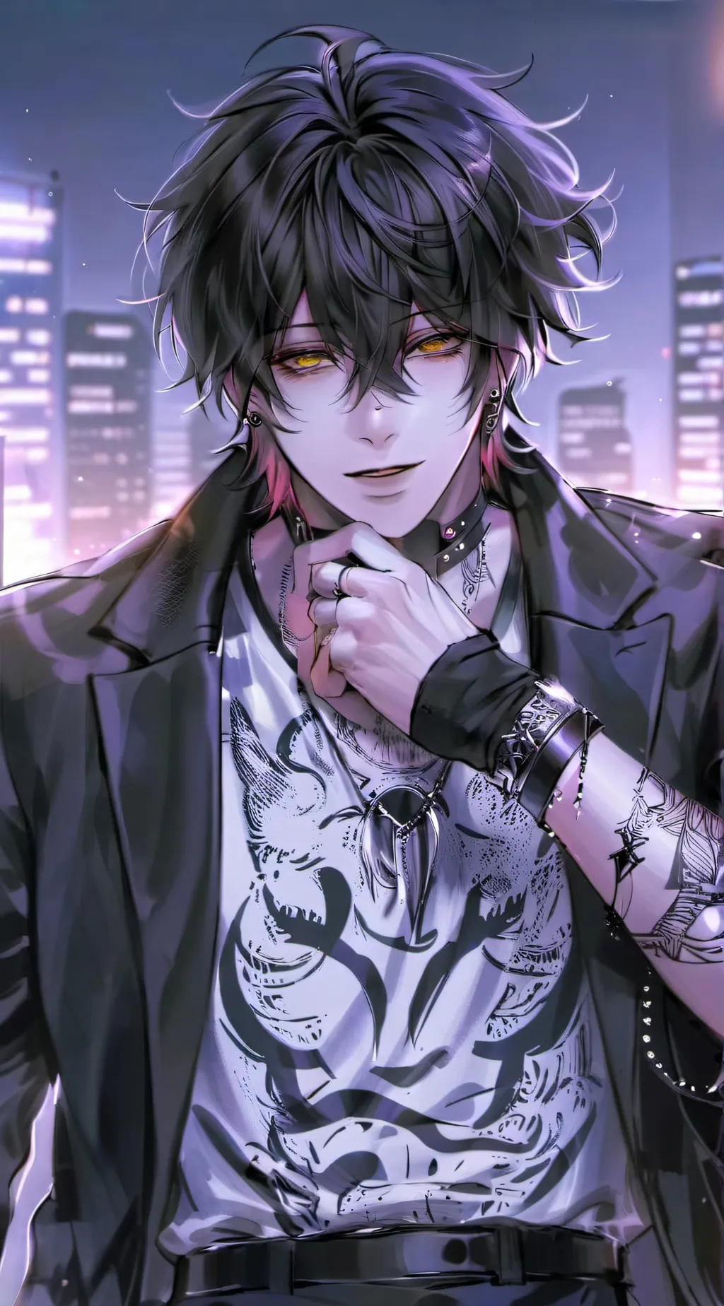 ai character: Lance background