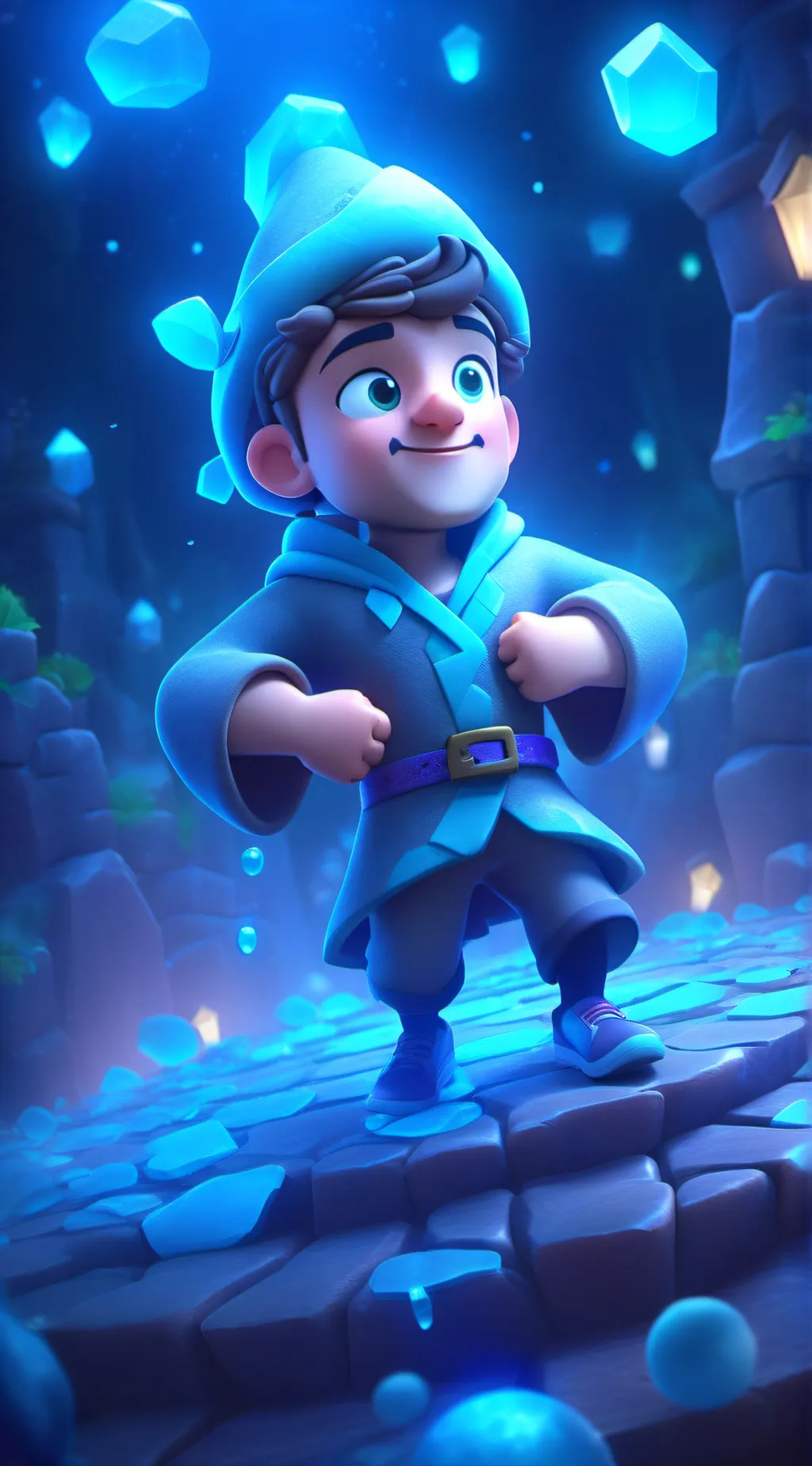 ai character: Colin background