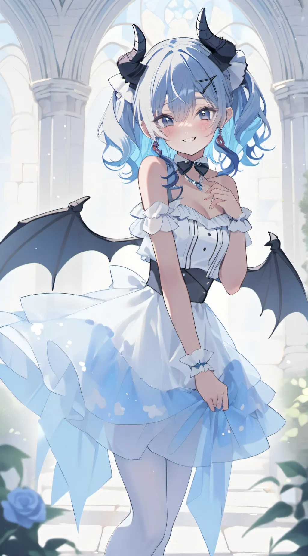 ai character: Amber Ambrosia Art background