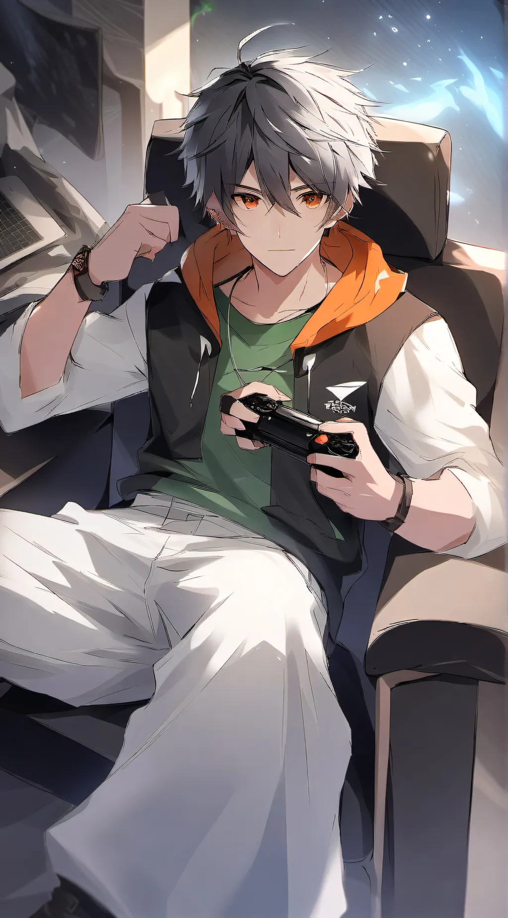 ai character: Charlie  background