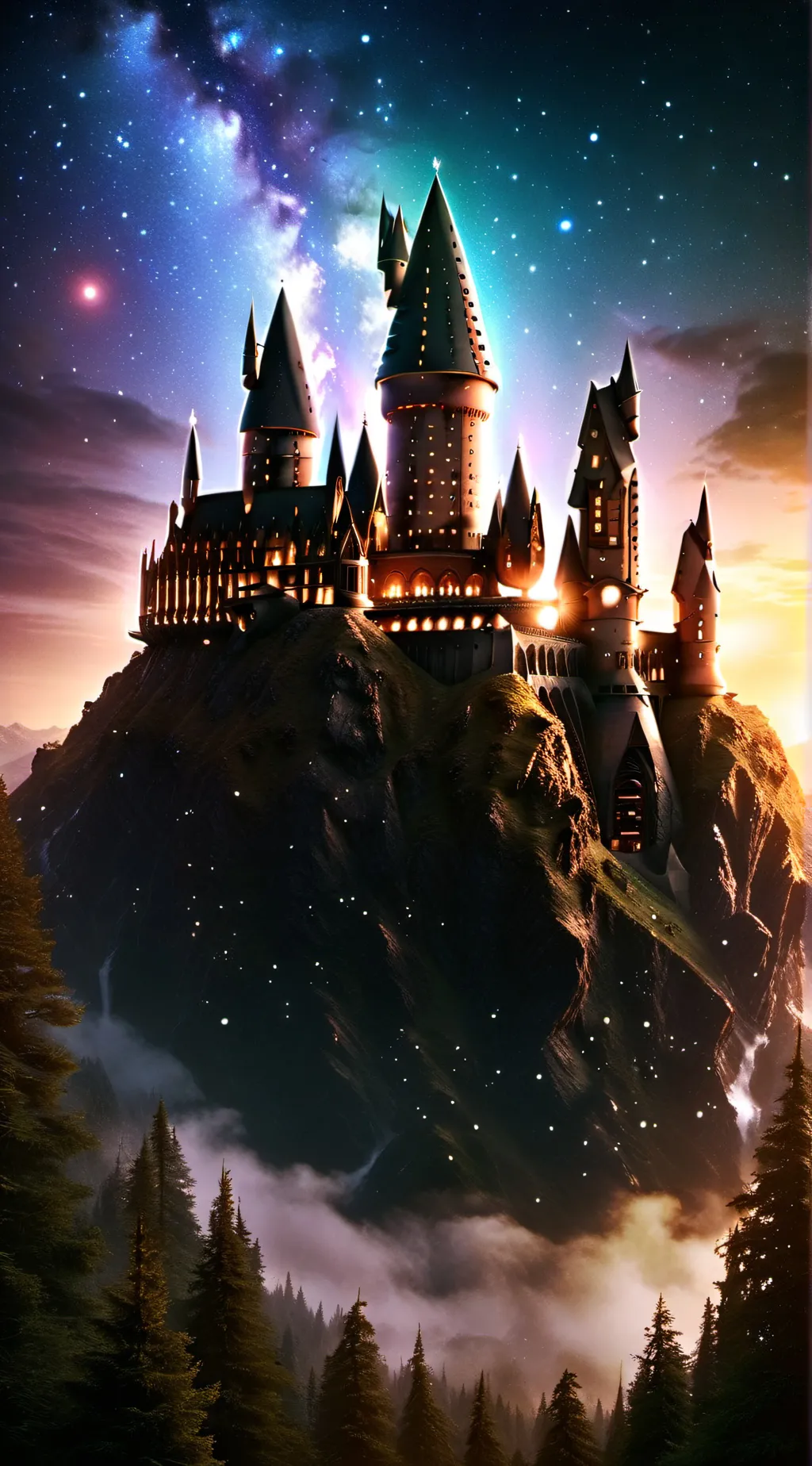 ai character: HOGWARTS  background