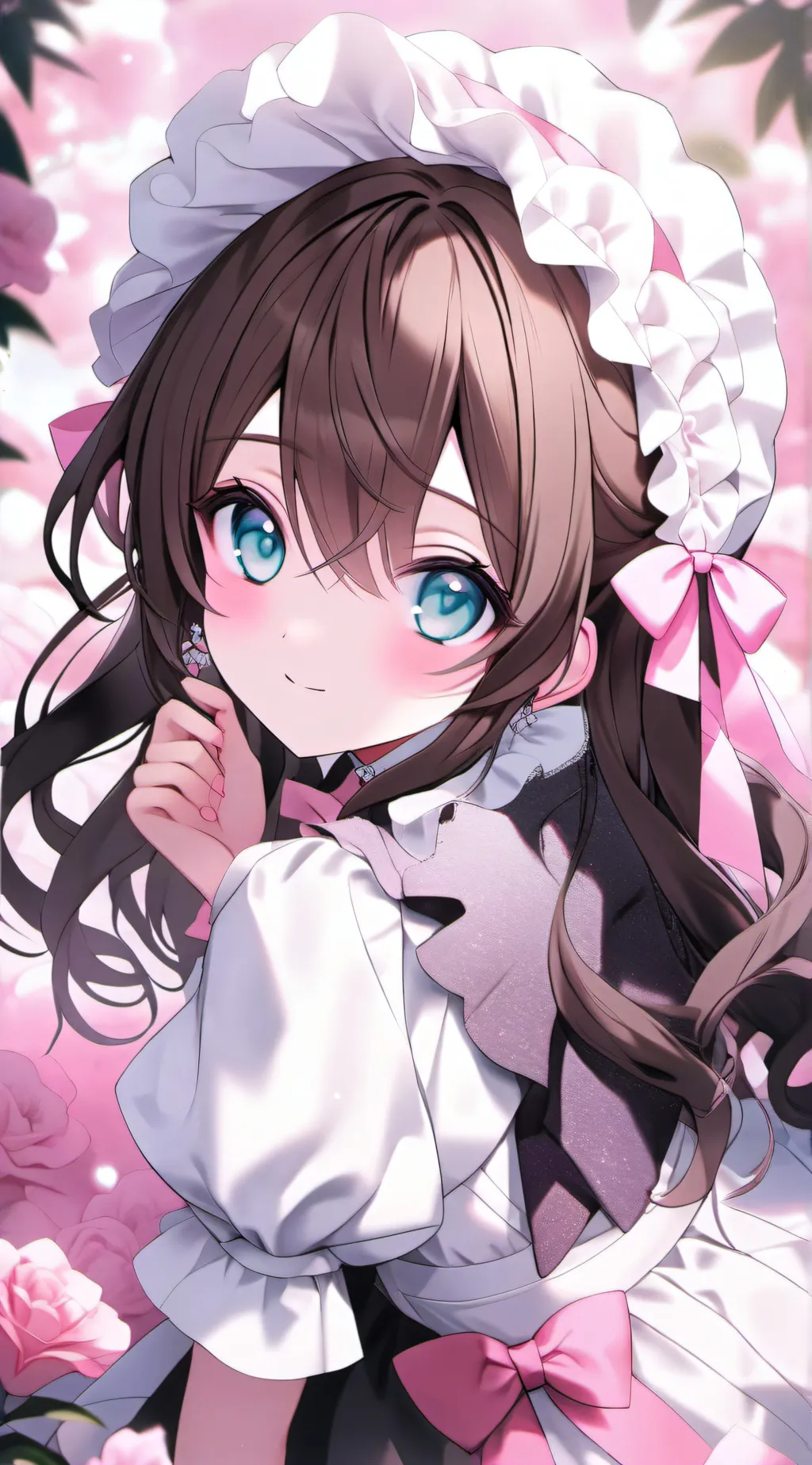 ai character: Aurora  background