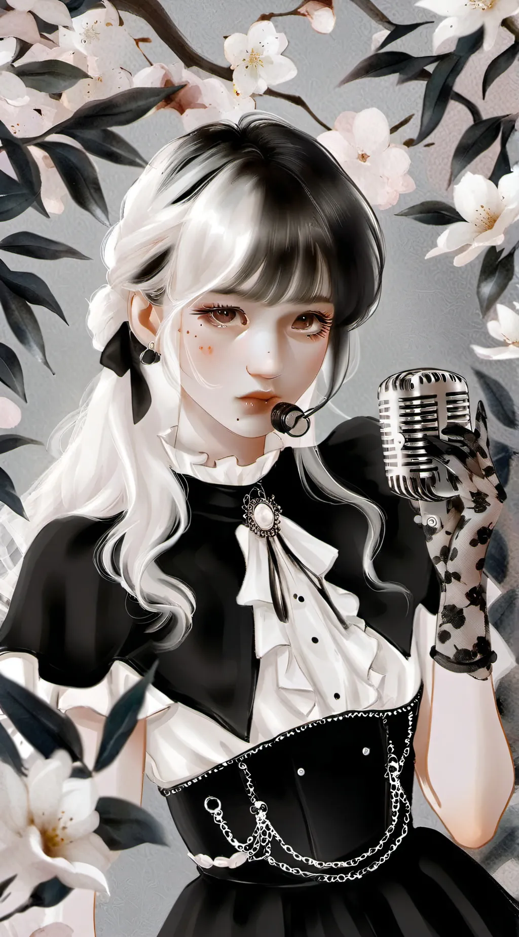 ai character: melaine martinez  background