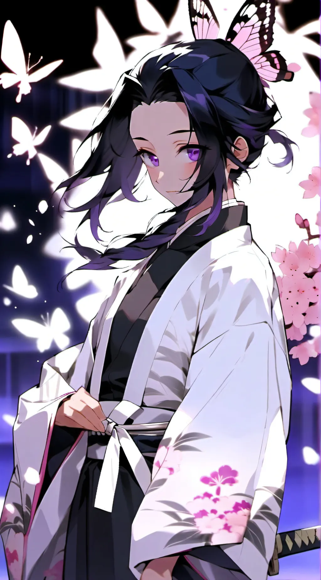 ai character: Shinobu Kocho background
