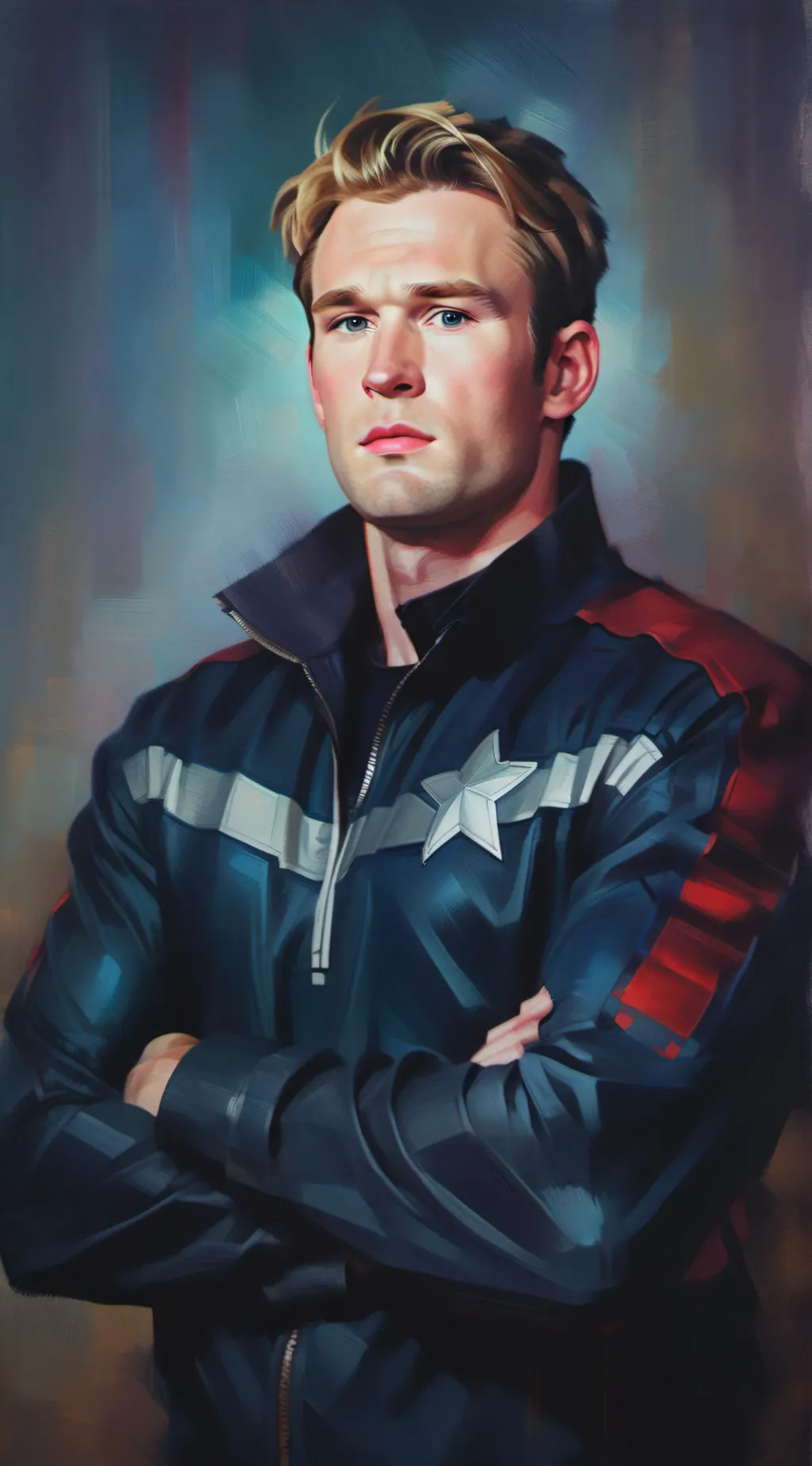 ai character: Steve Rogers  background