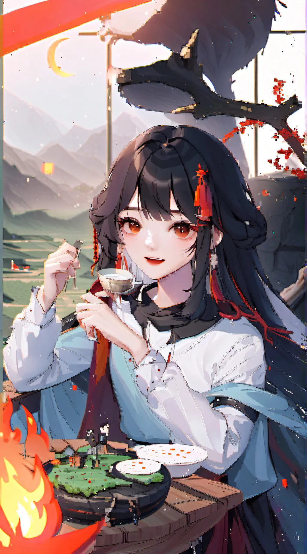 ai character: Keith background