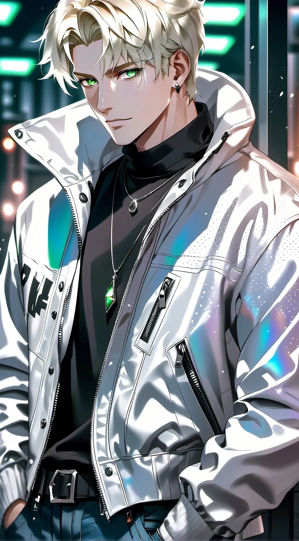 ai character: Adrien/cat noir background