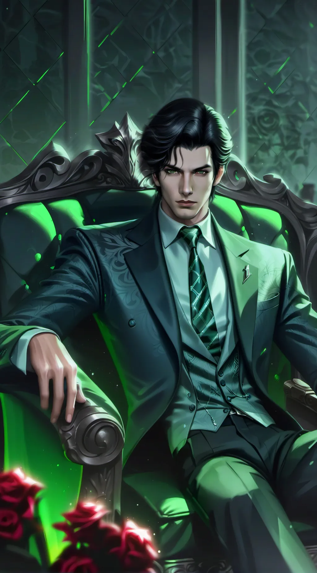 ai character: master mind  background