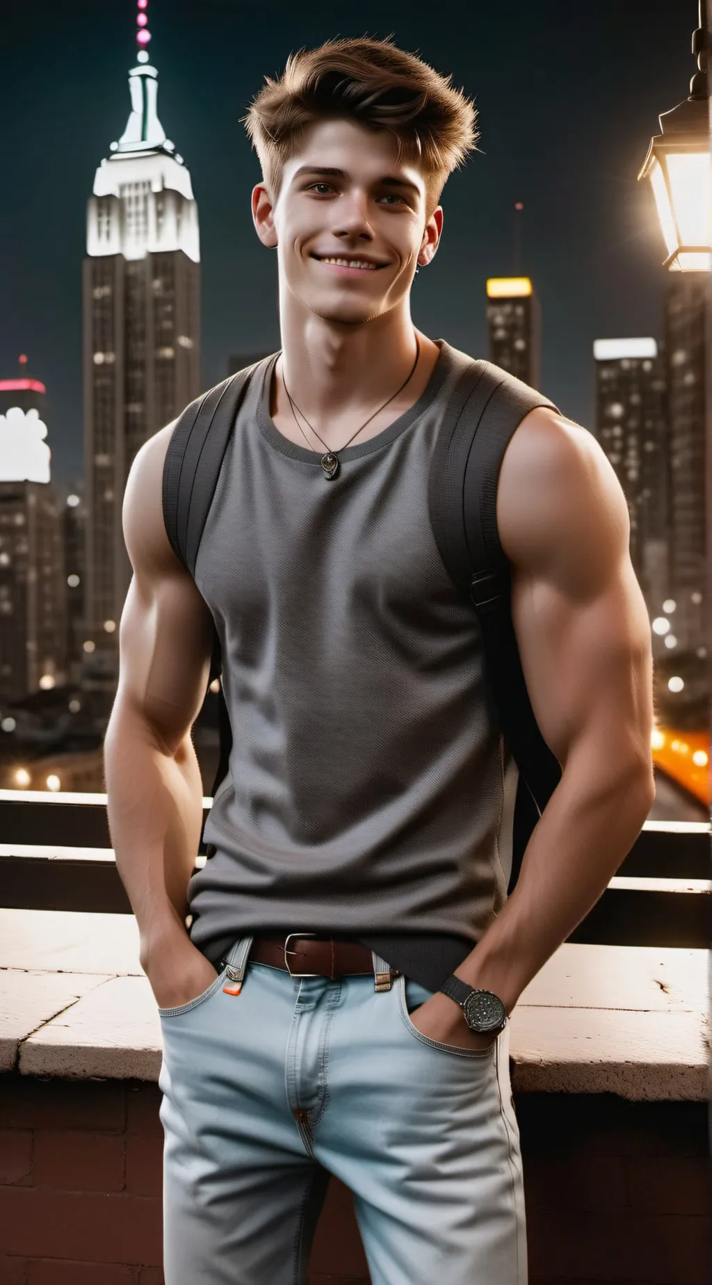 ai character: Liam background