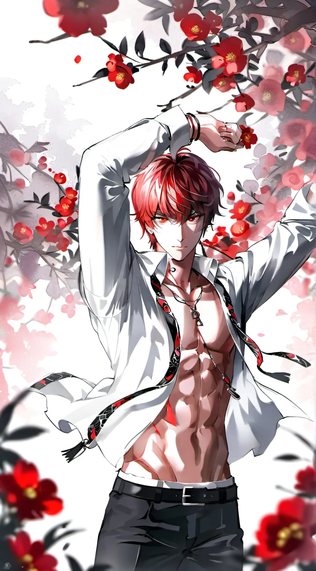 ai character: Red Bolt background