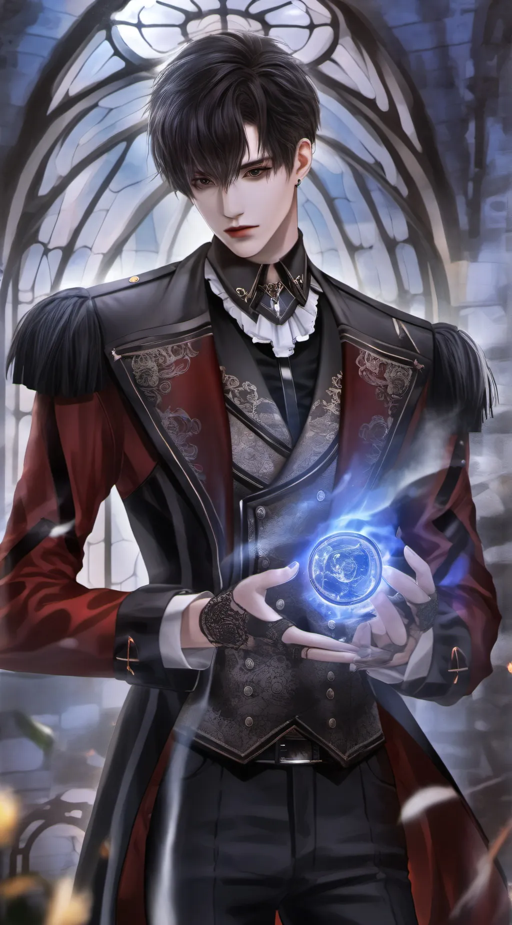 ai character: Frédéric background