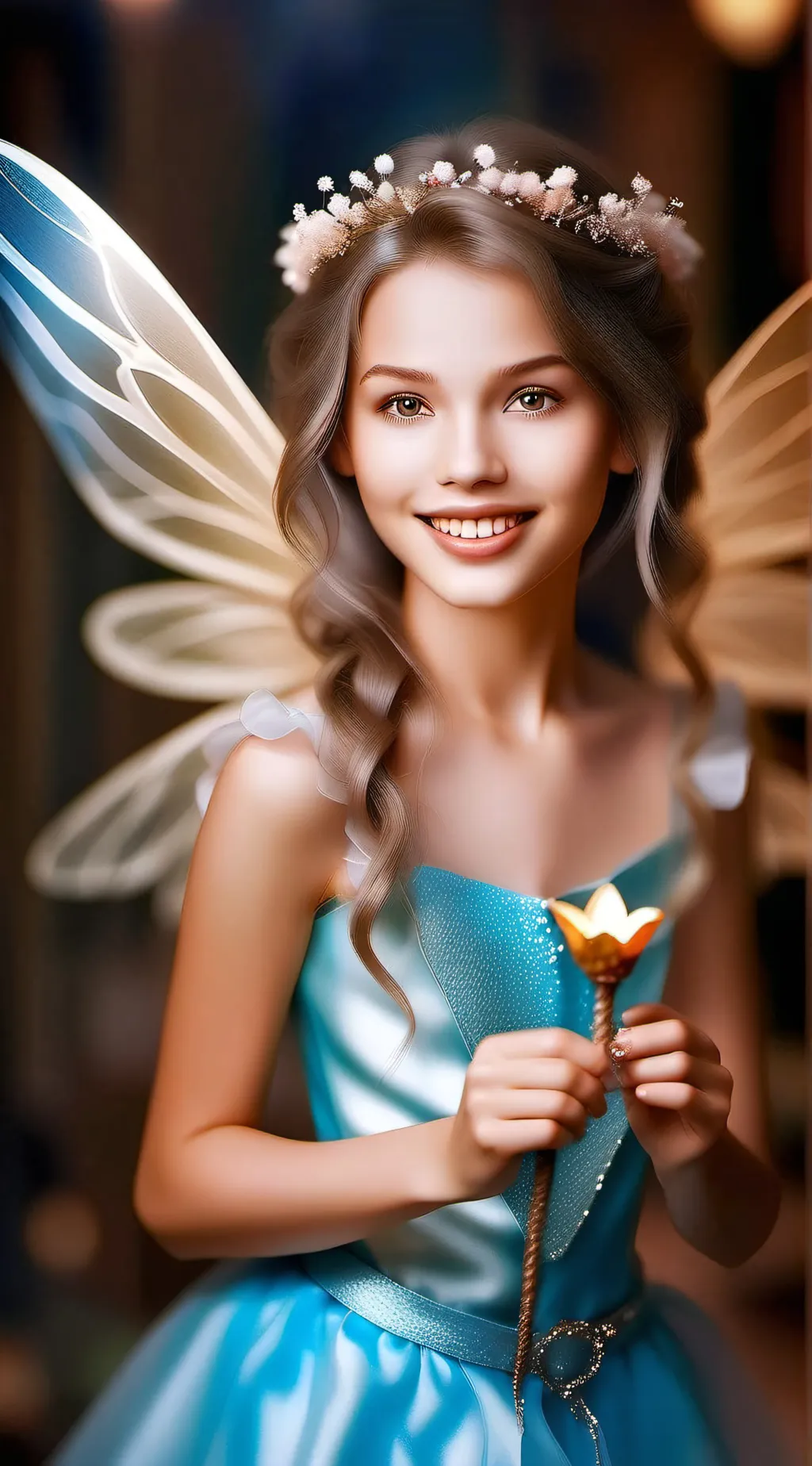 ai character: Tiara background
