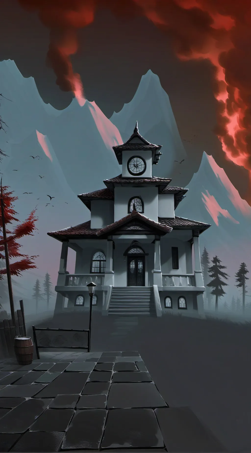 ai character: Hazbin Therian background