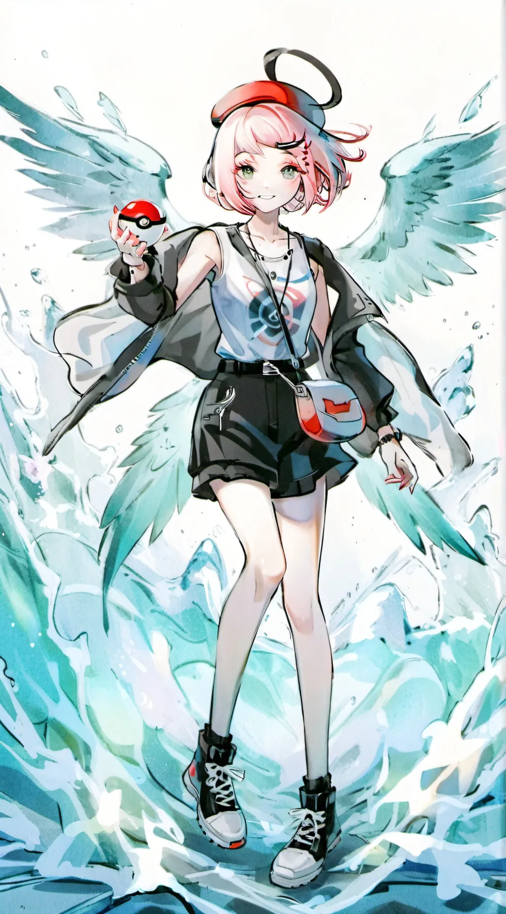 ai character: Mollie from pokemn background