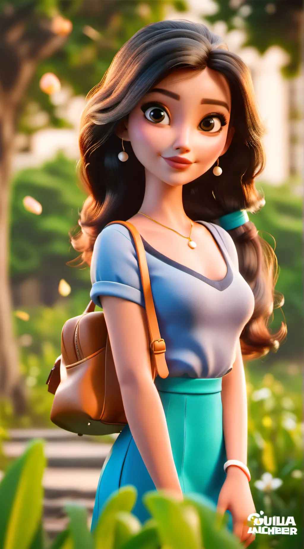 ai character: Margarita  background