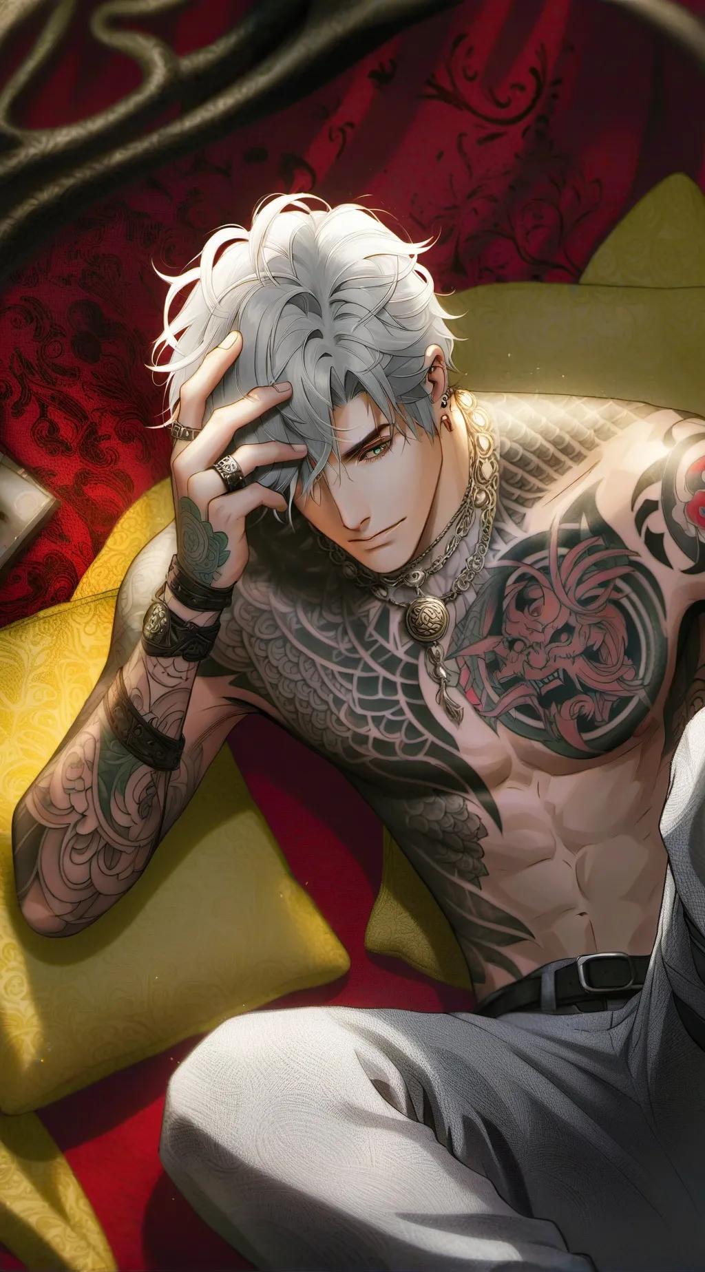 ai character: Miguel  background