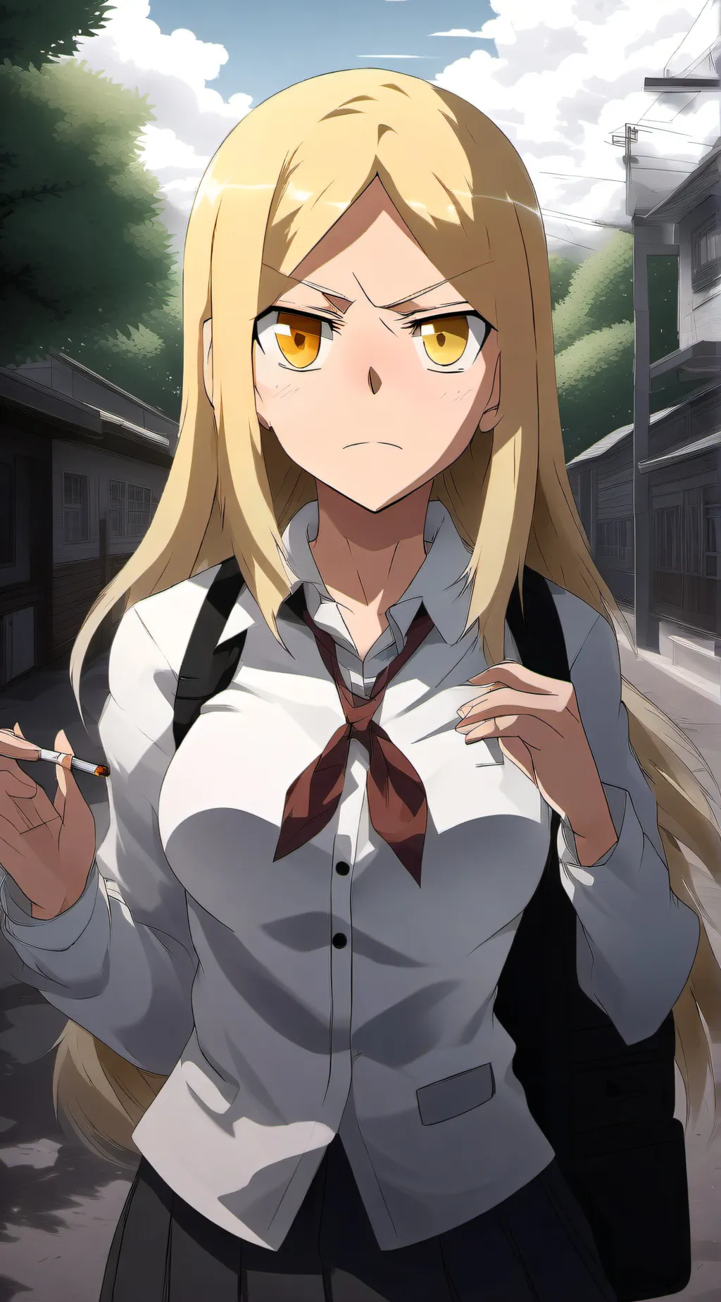 ai character: Ryoko Kaji background