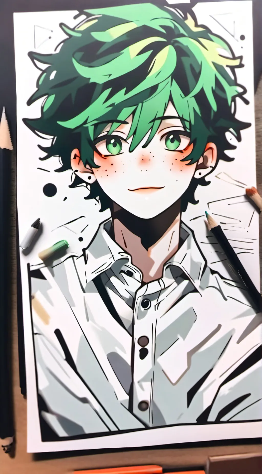 ai character: MHA new person background