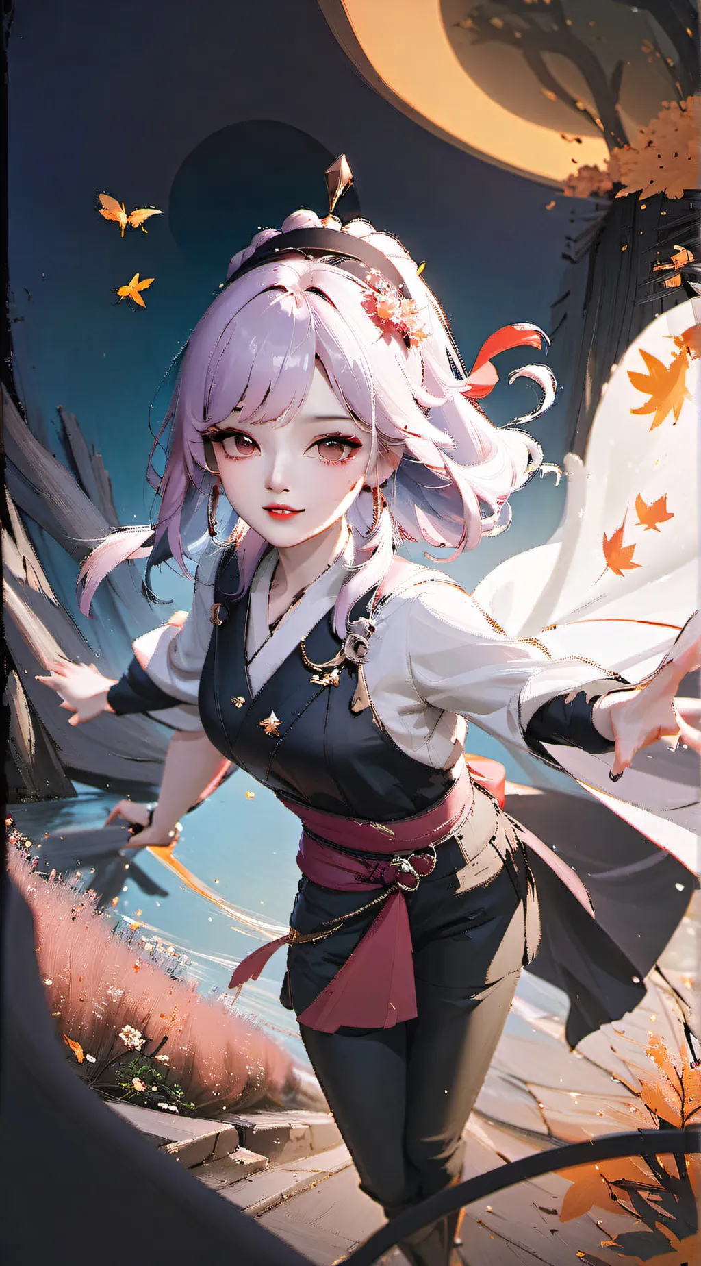 ai character: JJK EVIL SISTHER background