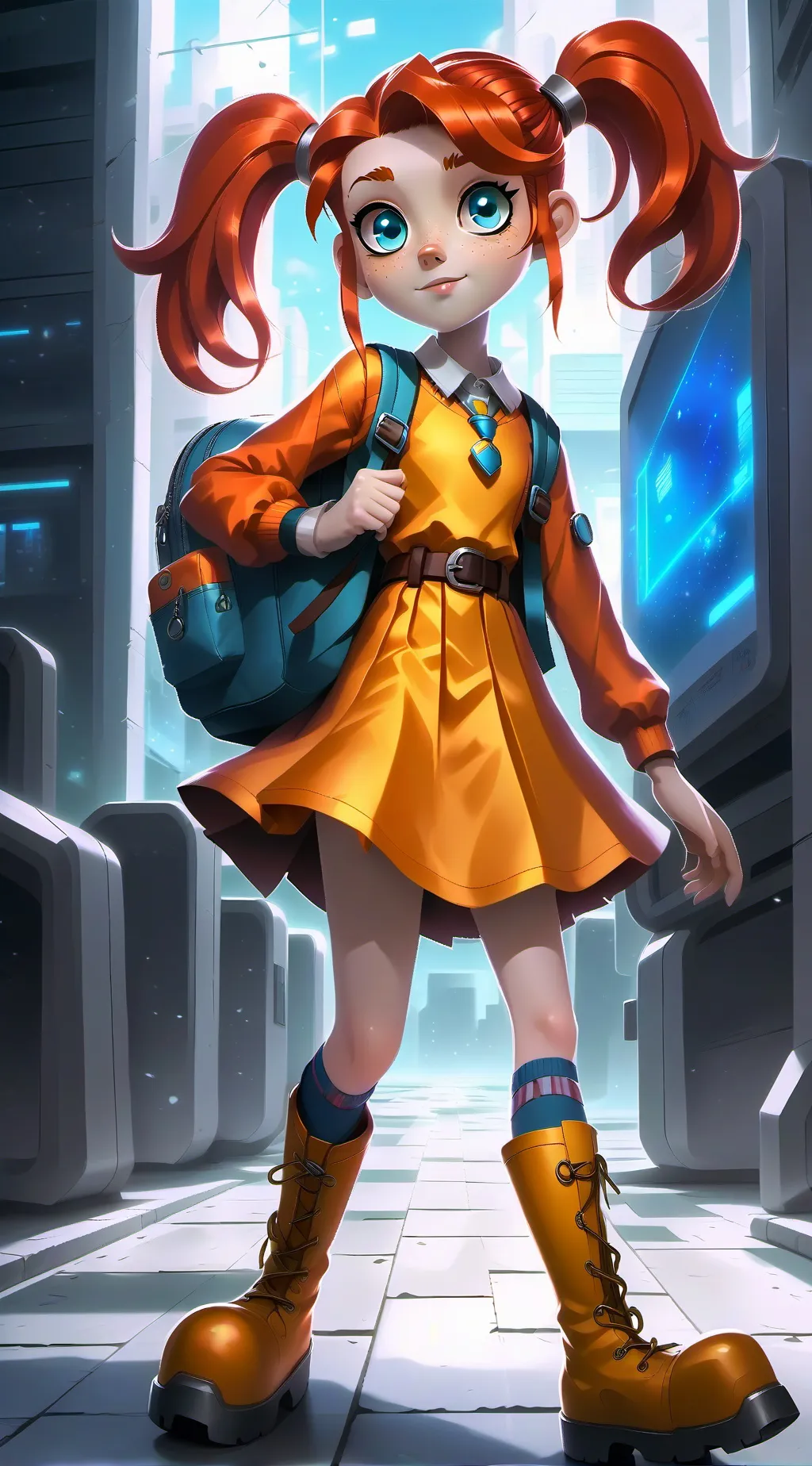 ai character: Sari Sumdac background