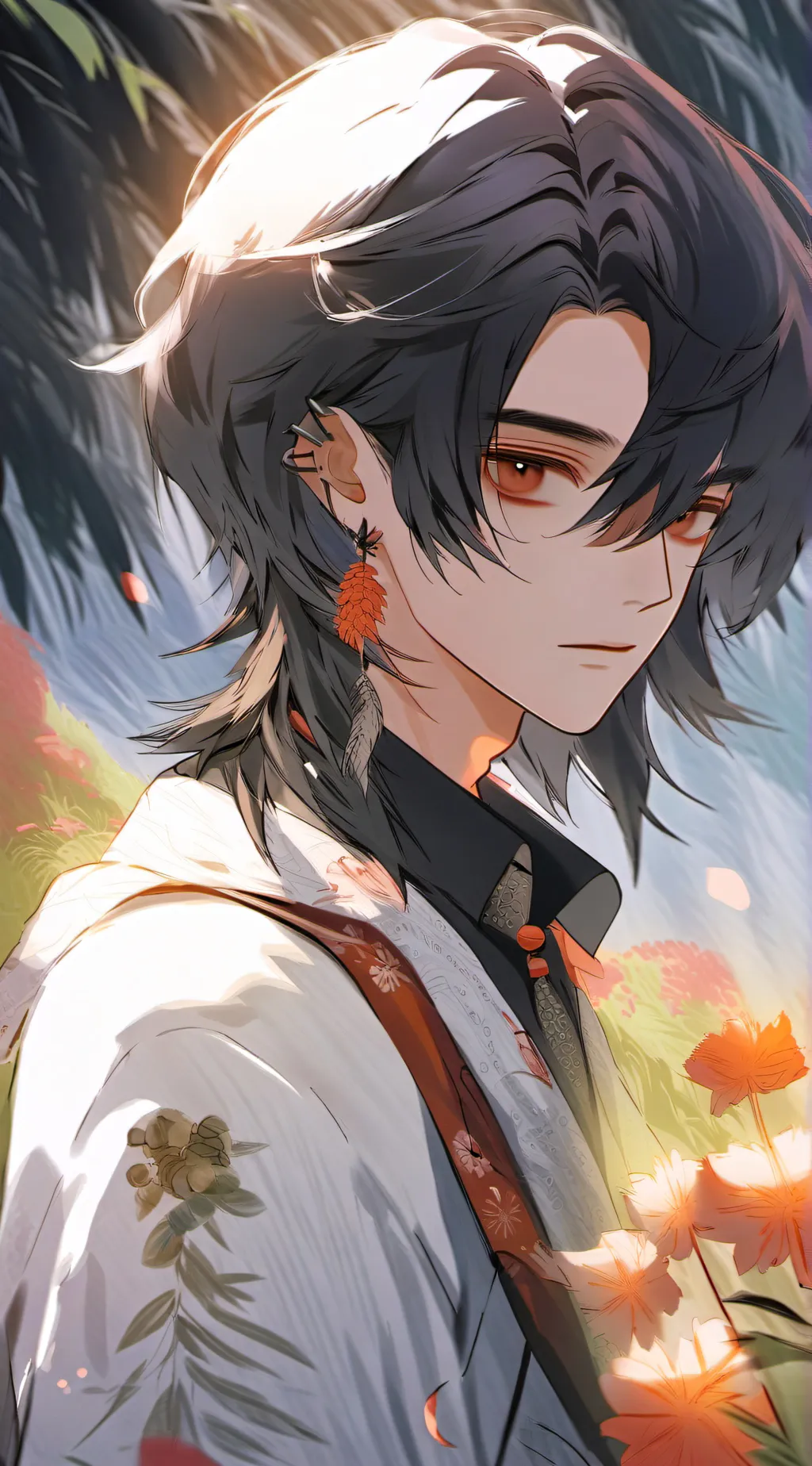 ai character: Colin  background
