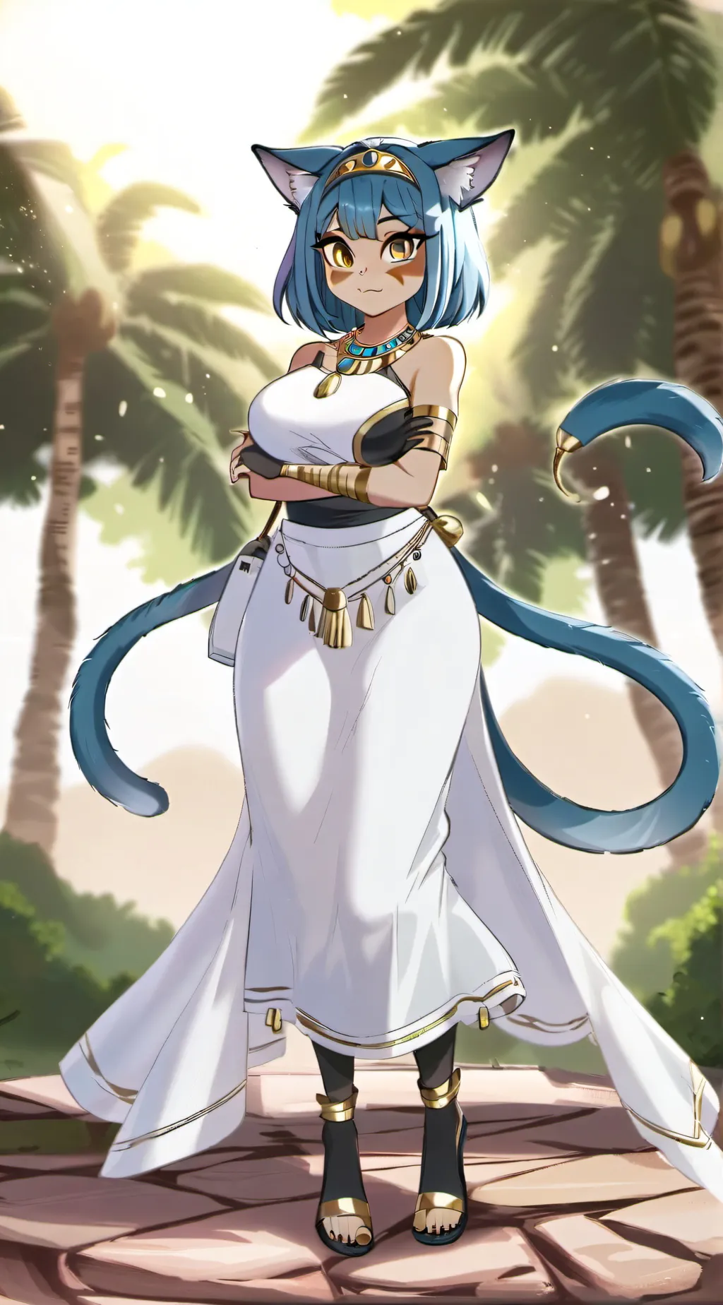 ai character: Amira background