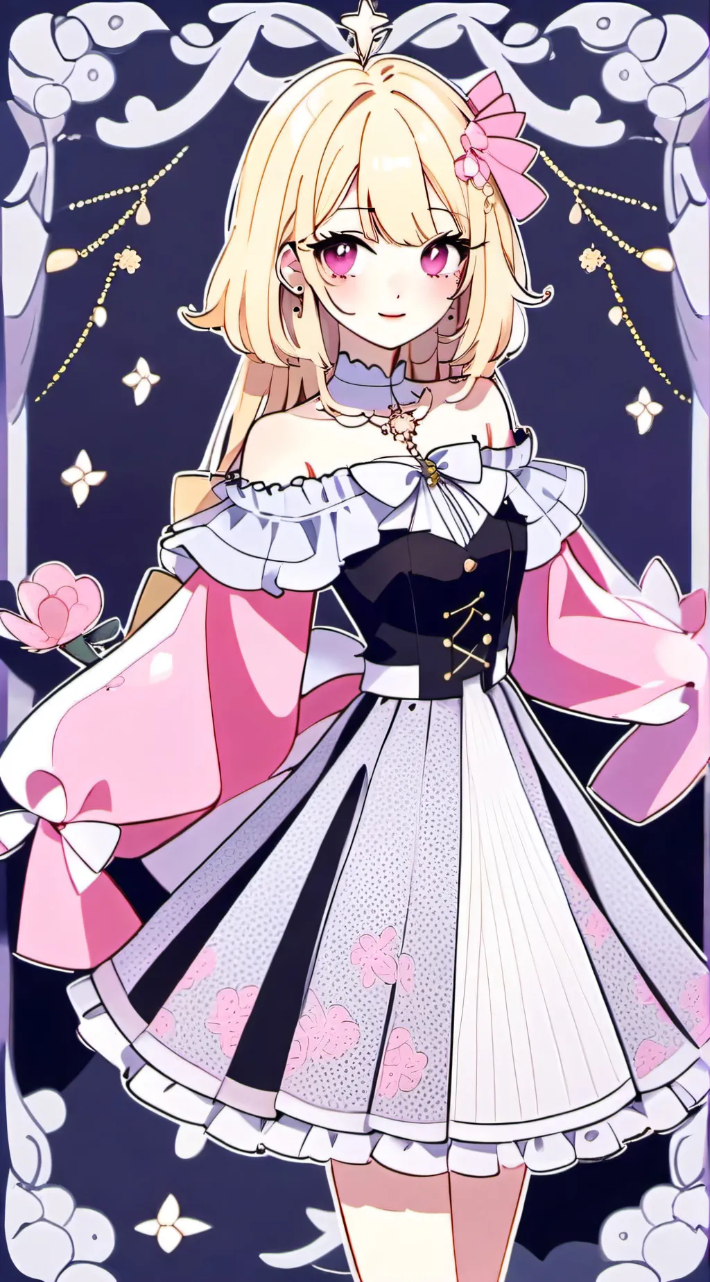 ai character: Lilly background