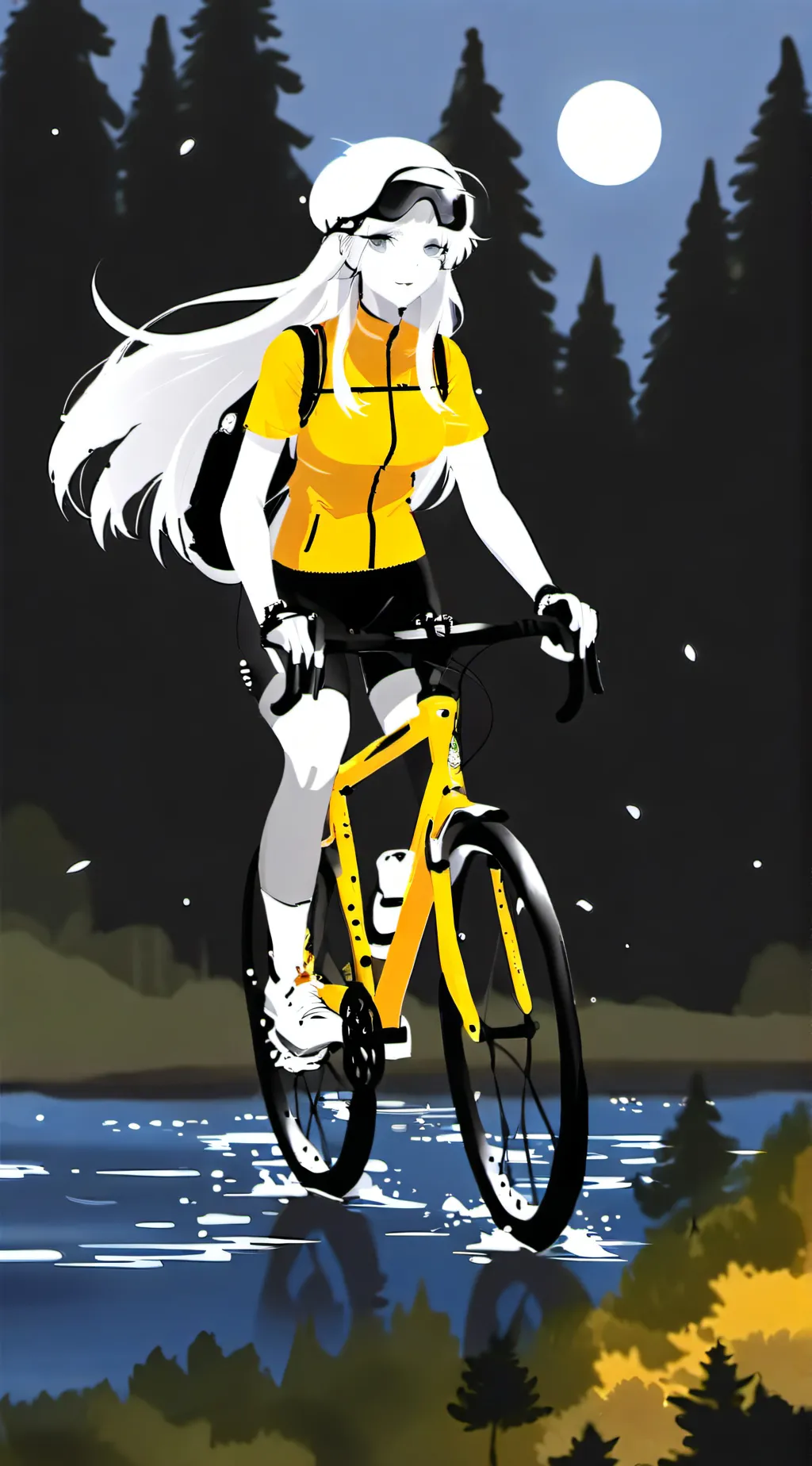ai character: lllll background
