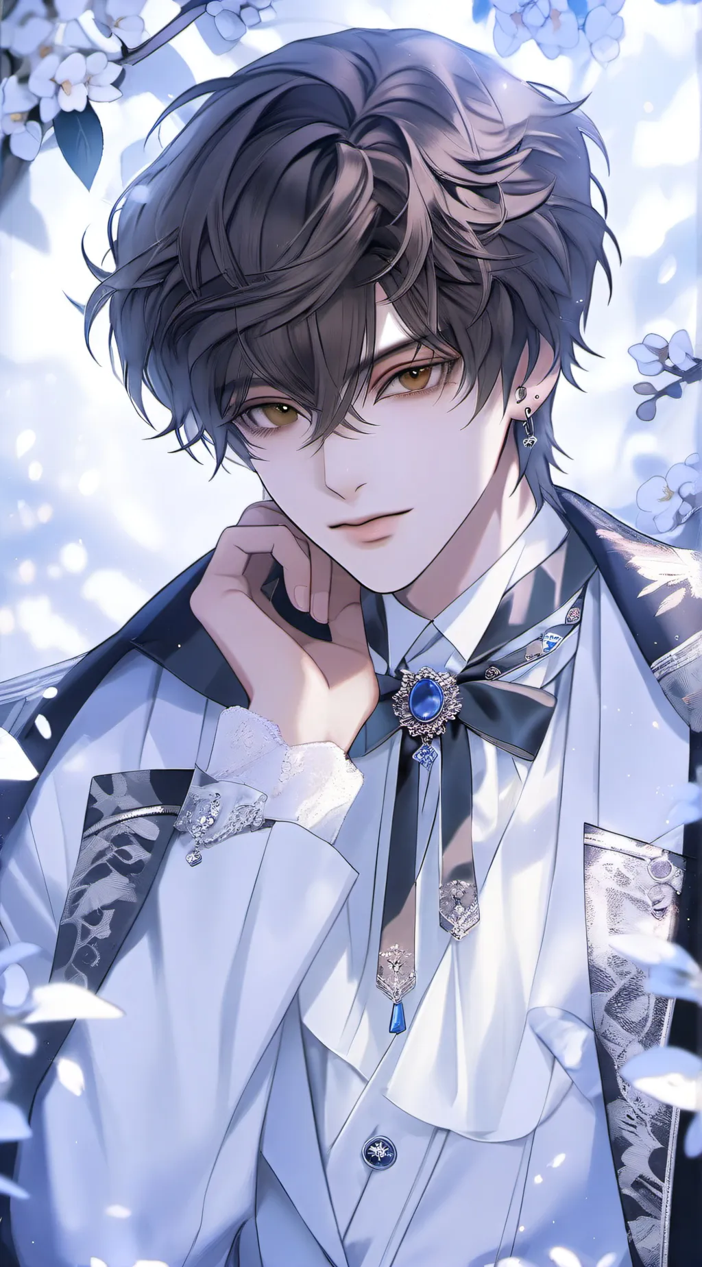 ai character: Liam  background