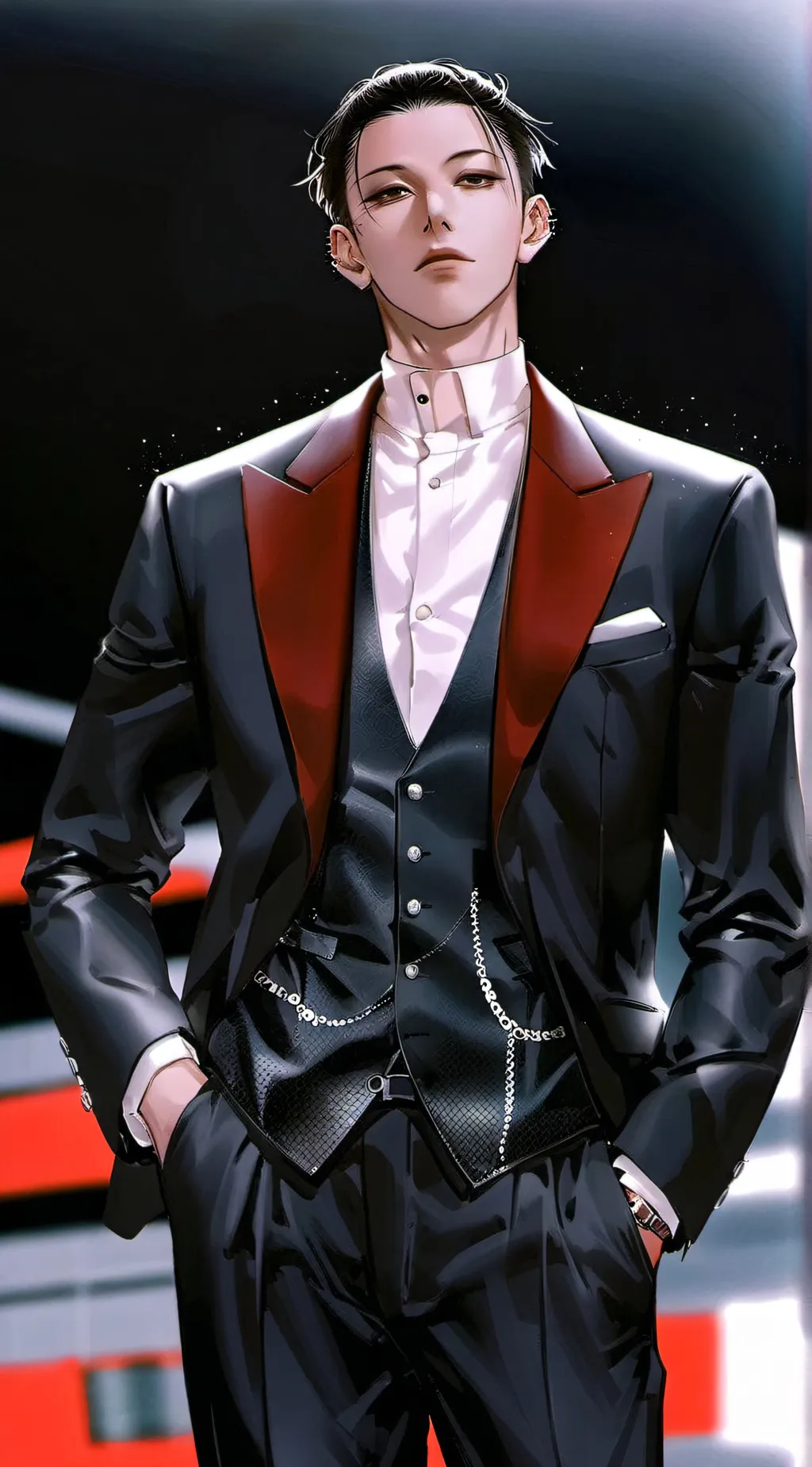 ai character: JungKook background