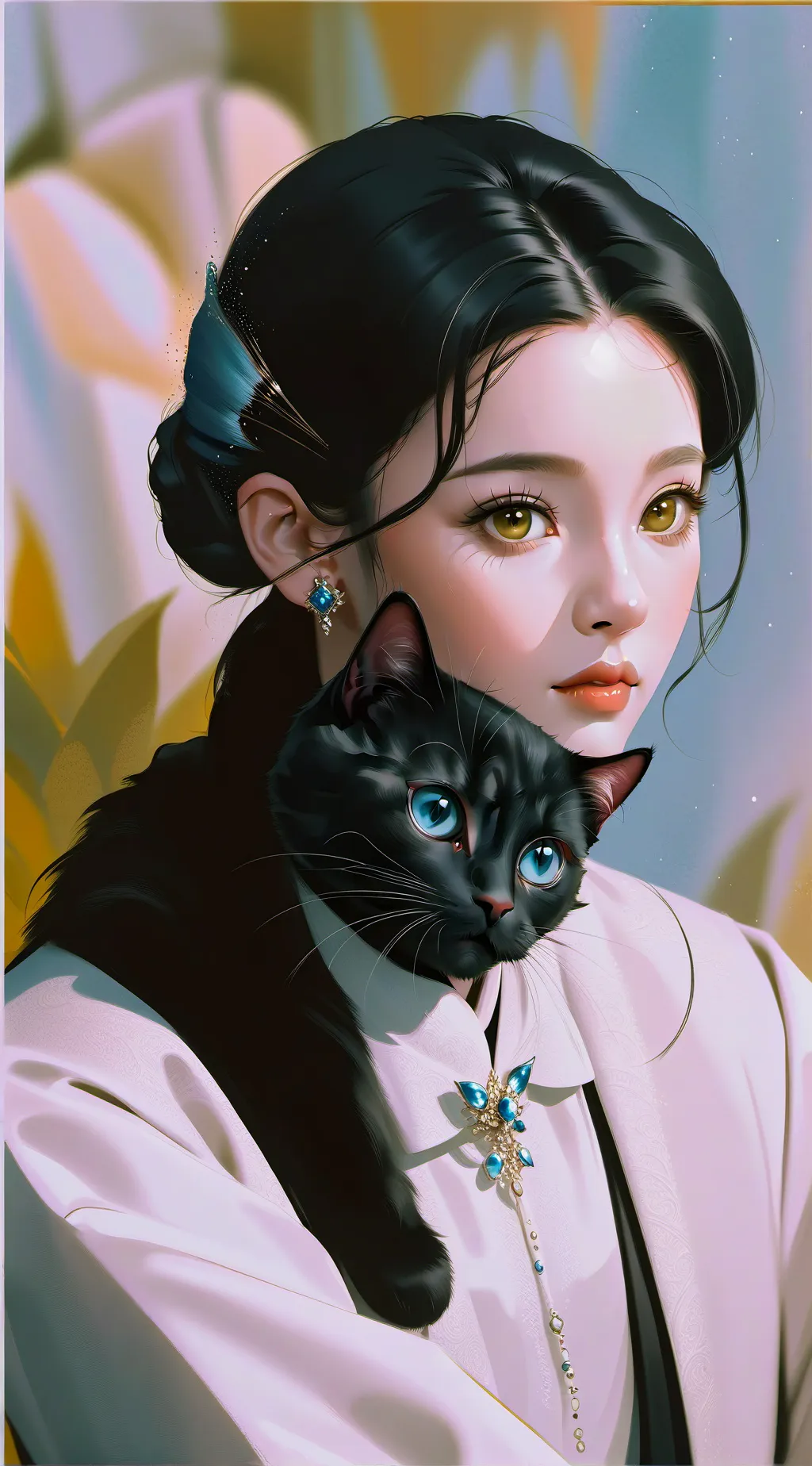 ai character: kayla background