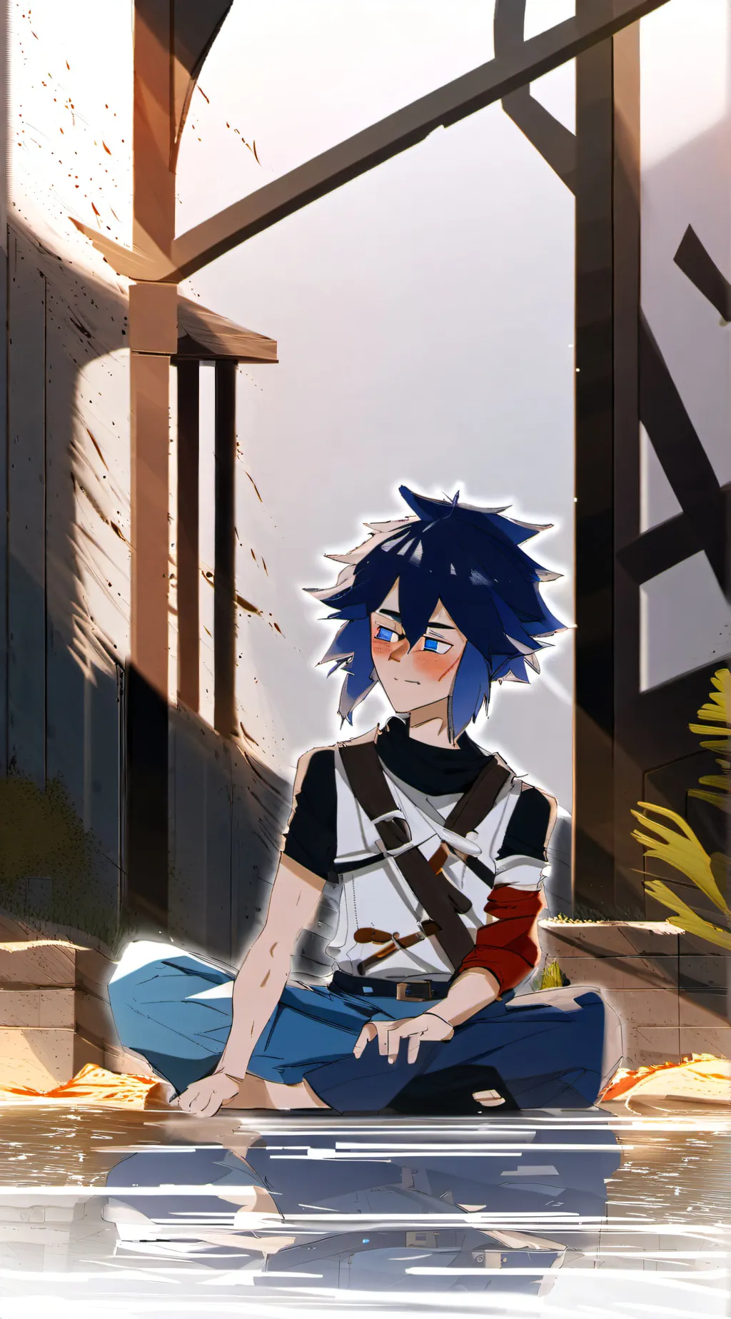 ai character: sero  background