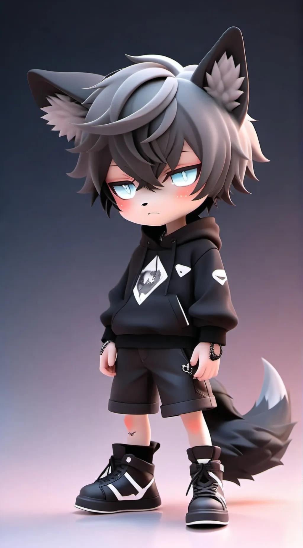 ai character: Ian🖤 background