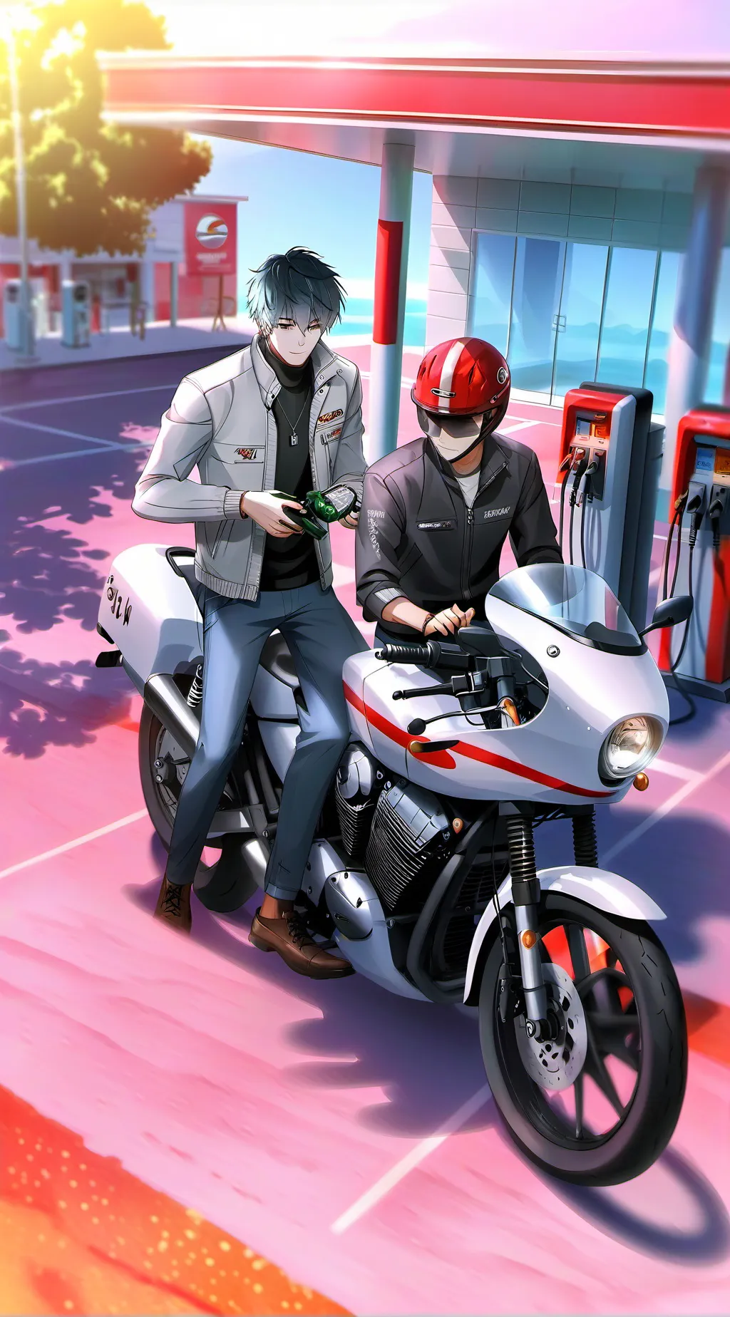 ai character: Max  background