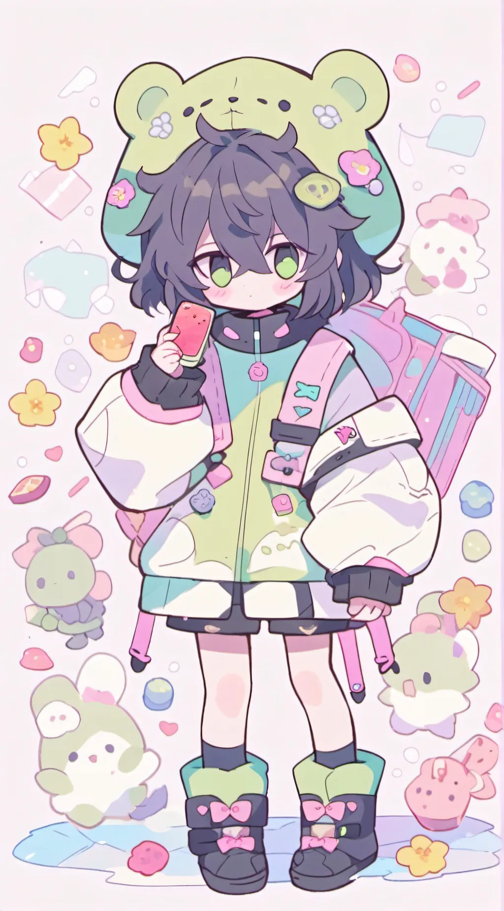 ai character: I forgot💀 background