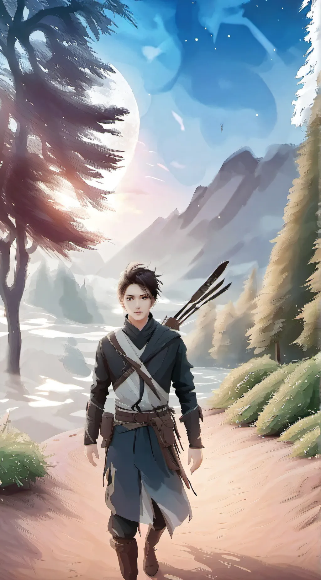 ai character: LOV  background