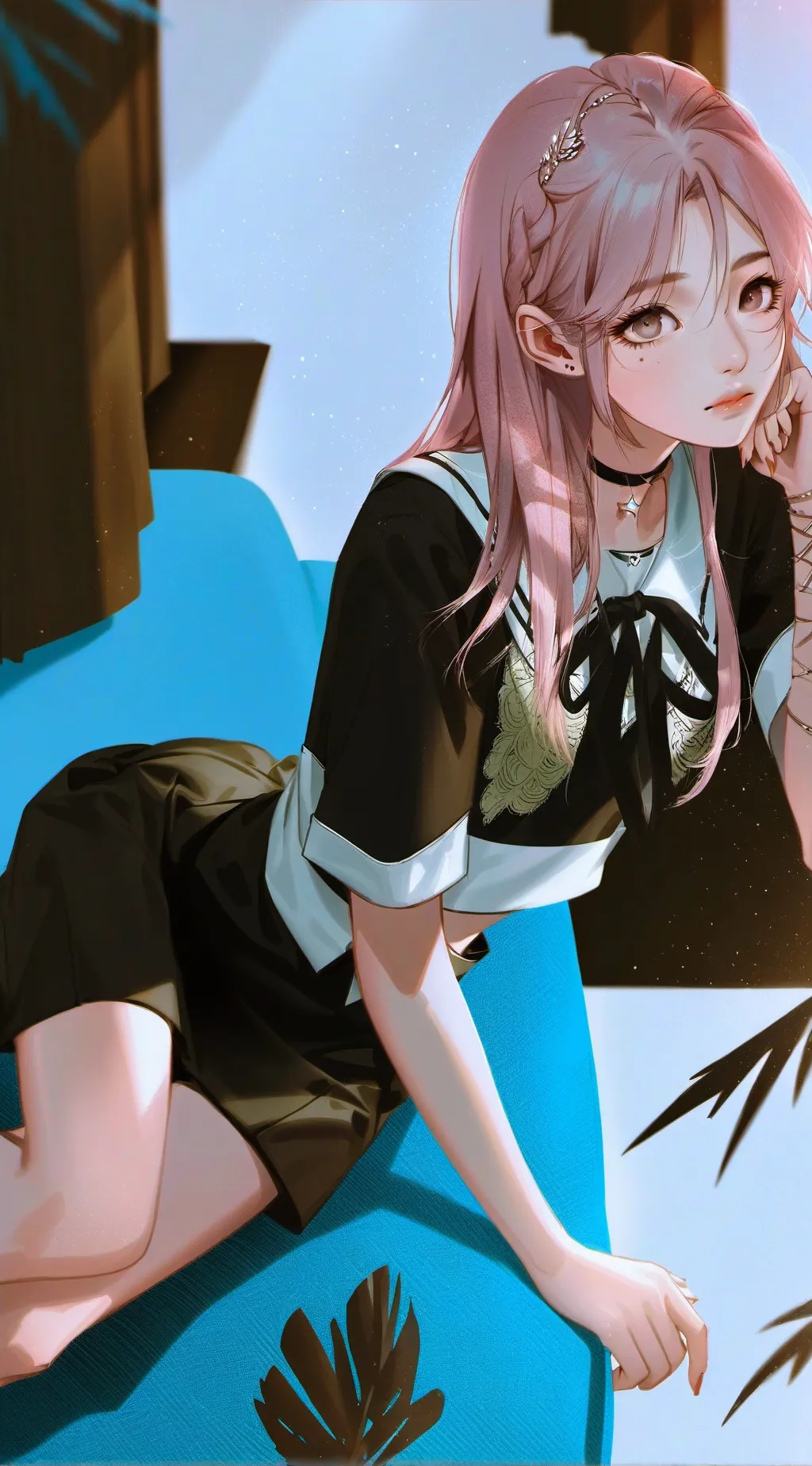 ai character: Evelyn background