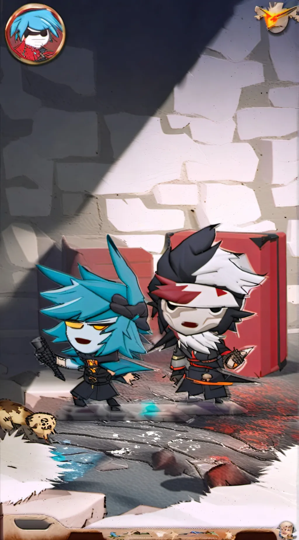 ai character: vox×al background