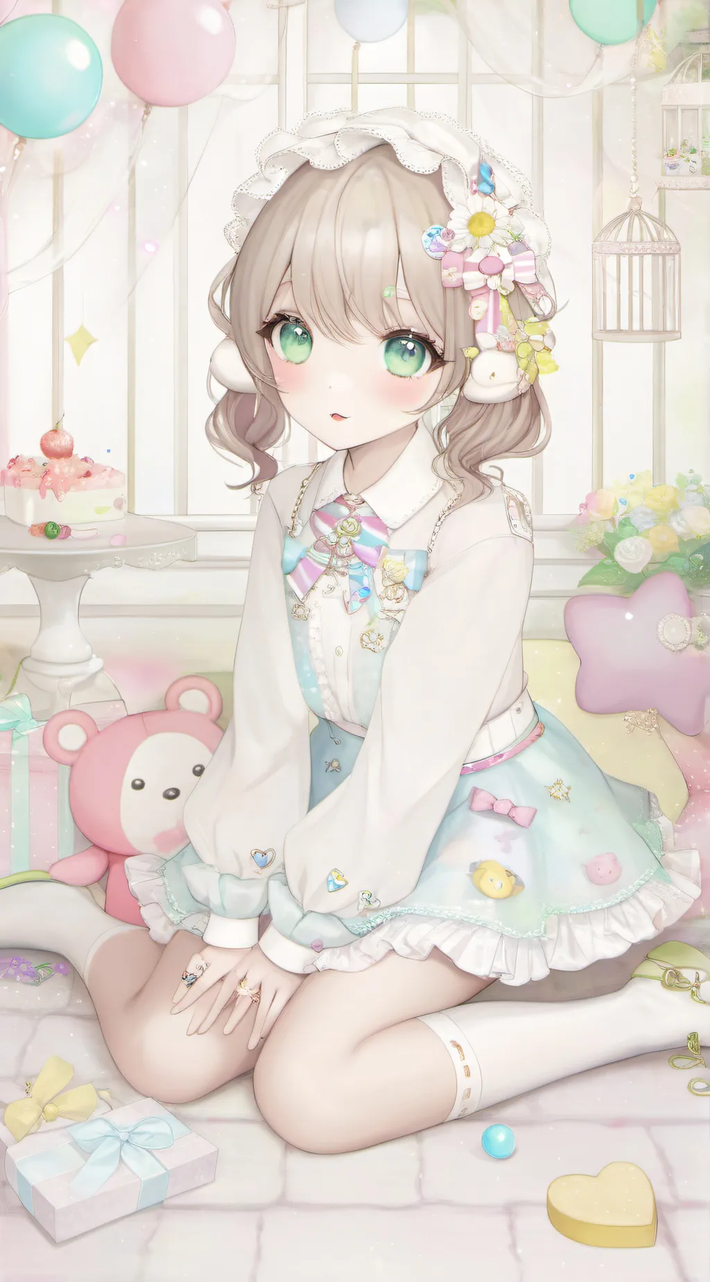 ai character: Nova  background