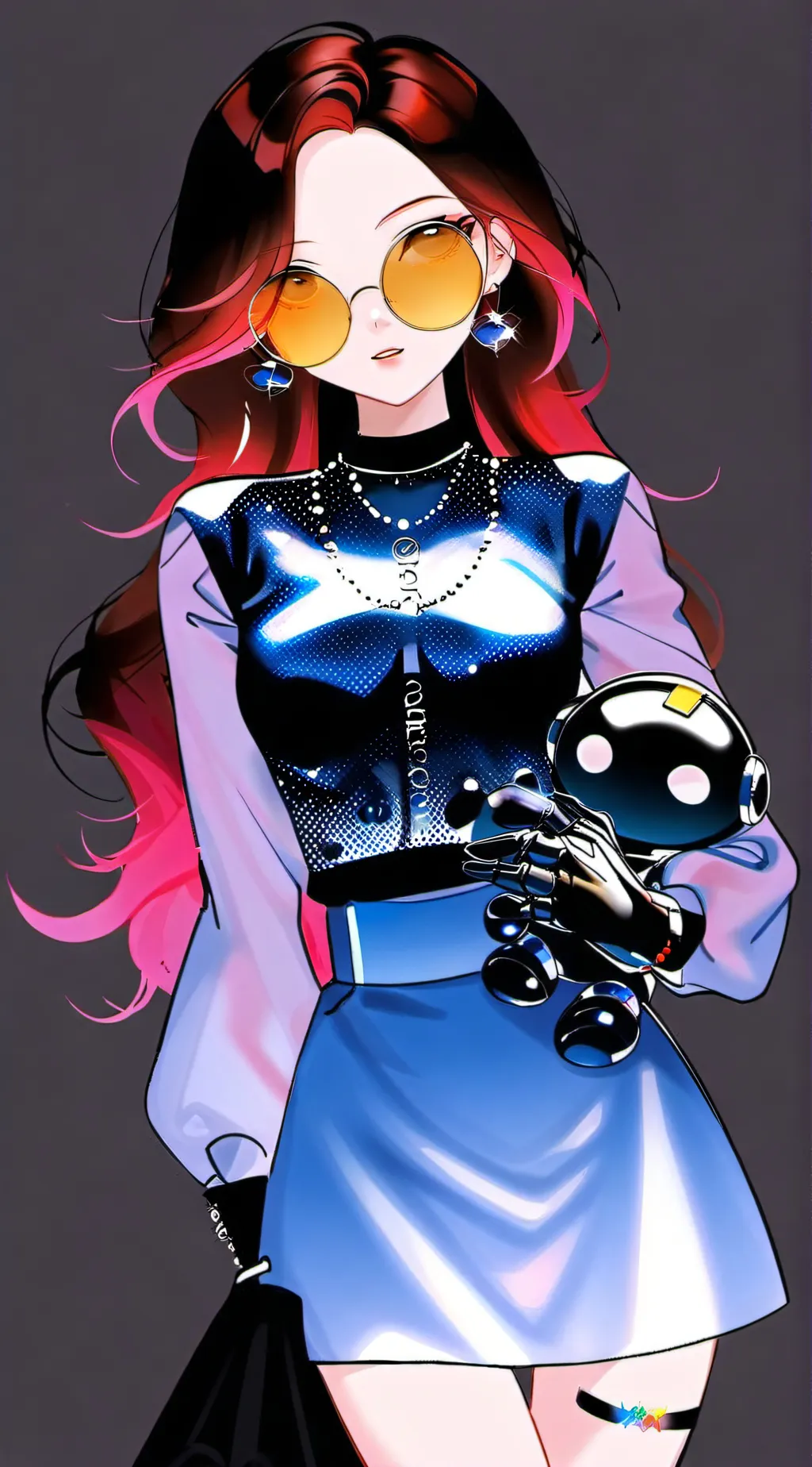 ai character: Ruby background