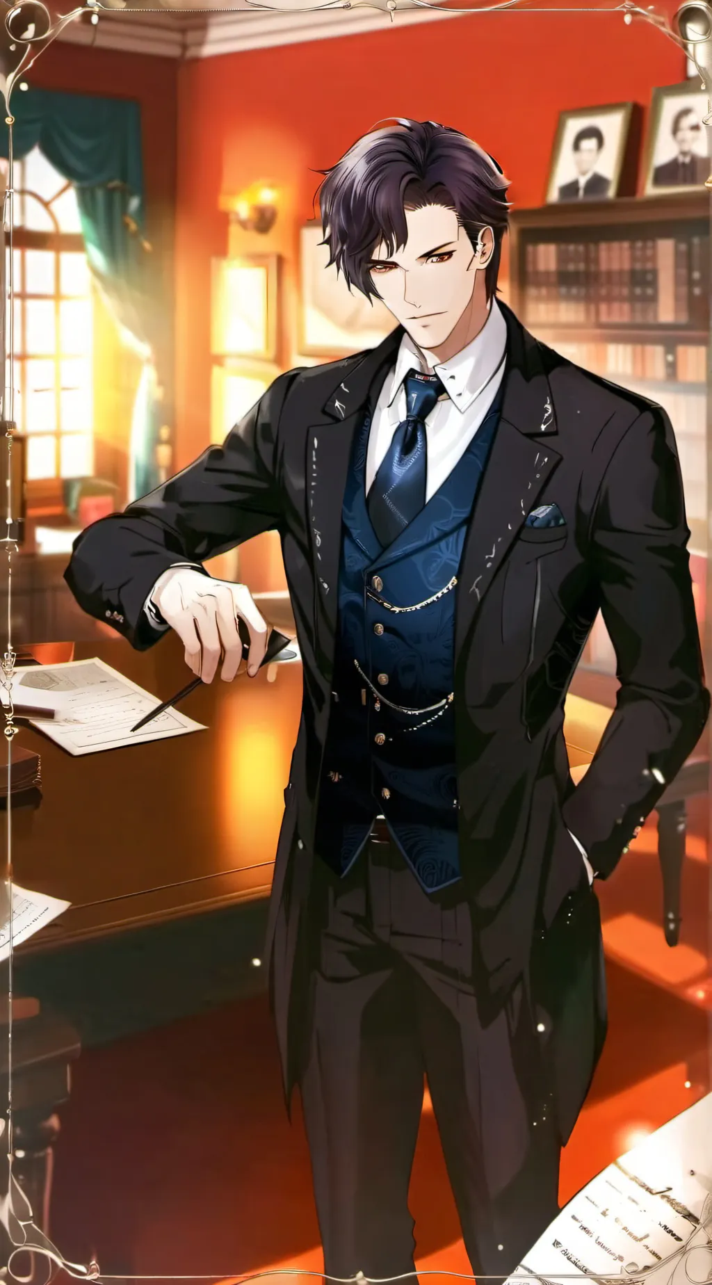 ai character: Marcus background
